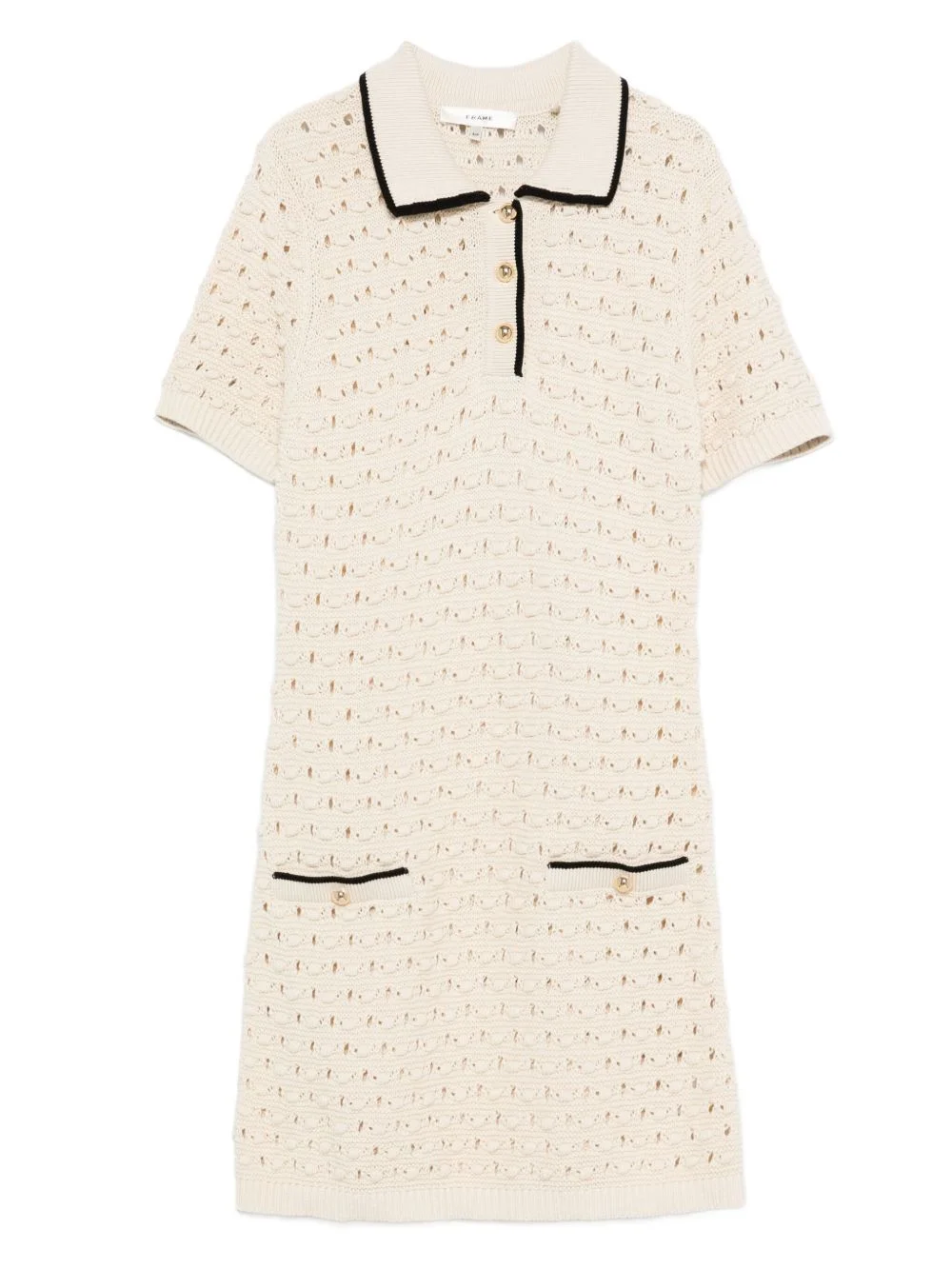 The Bauble open-knit mini dress - 1