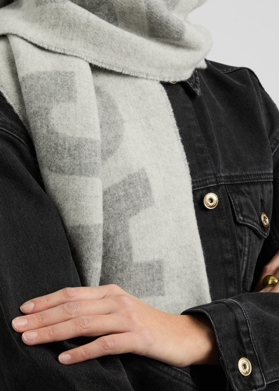 Jacquemus Le Écharpe Logo-intarsia Wool Scarf - 3