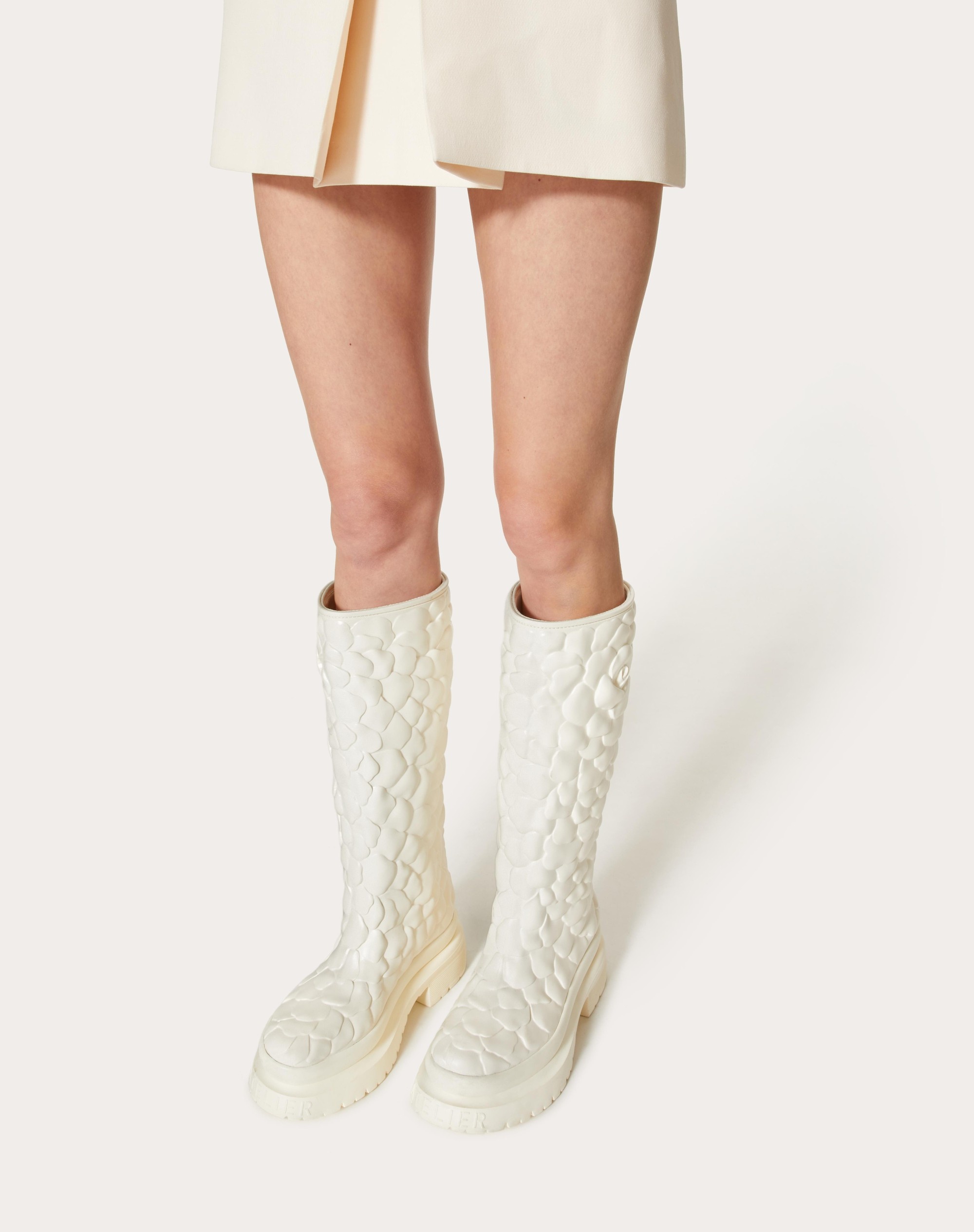 VALENTINO GARAVANI ATELIER SHOES 03 ROSE EDITION RUBBER BOOT 50 MM - 6