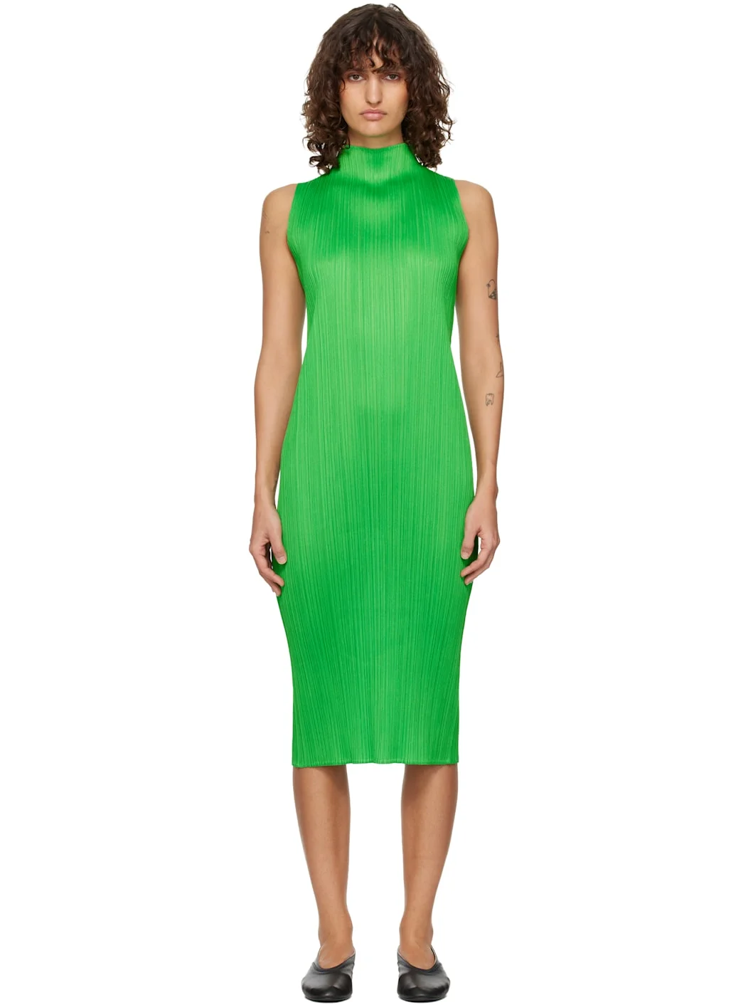 Green Monthly Colors April Midi Dress - 1
