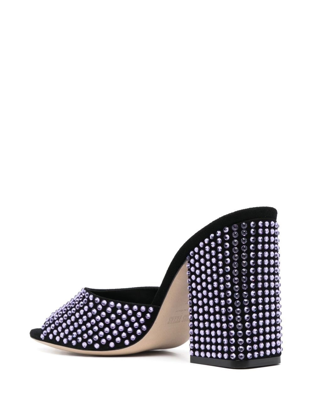 crystal-embellished 105mm mules - 3