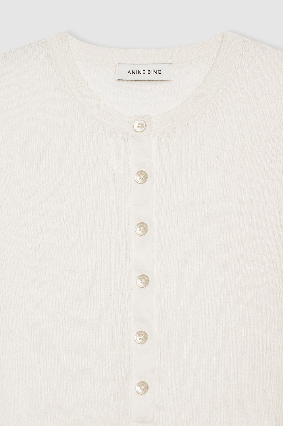 Katrin Long Sleeve Sweater - Ivory - 4