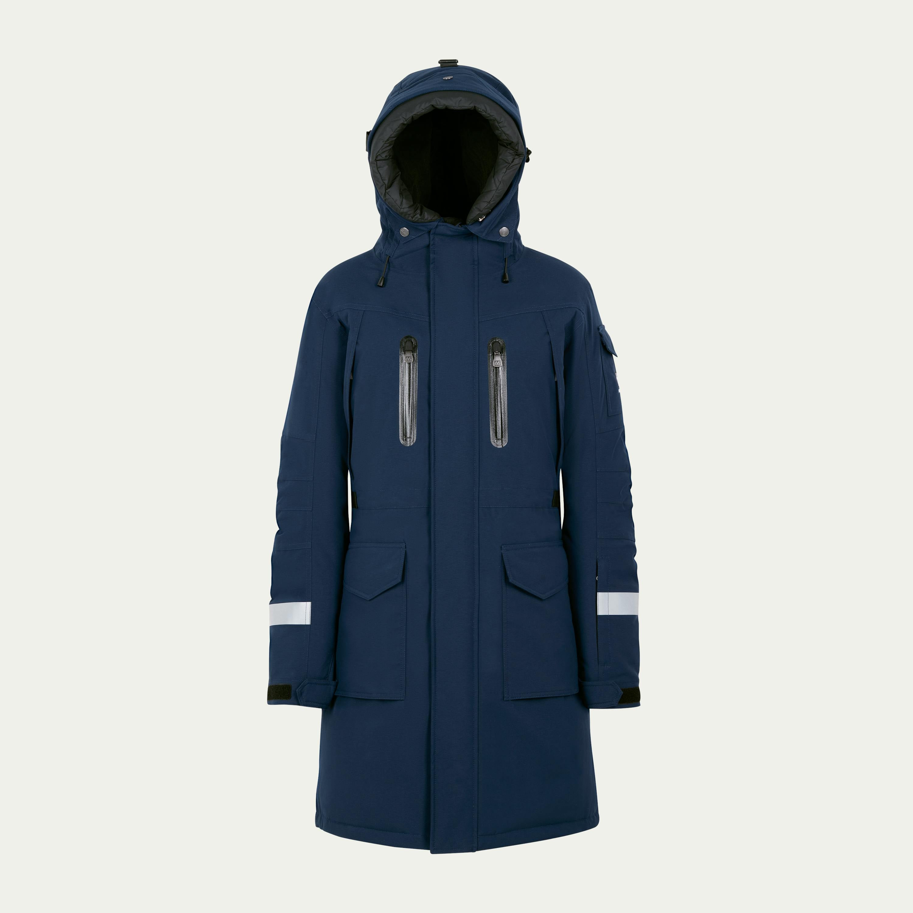 Jökla Arctic professional down parka with hood trim - 9