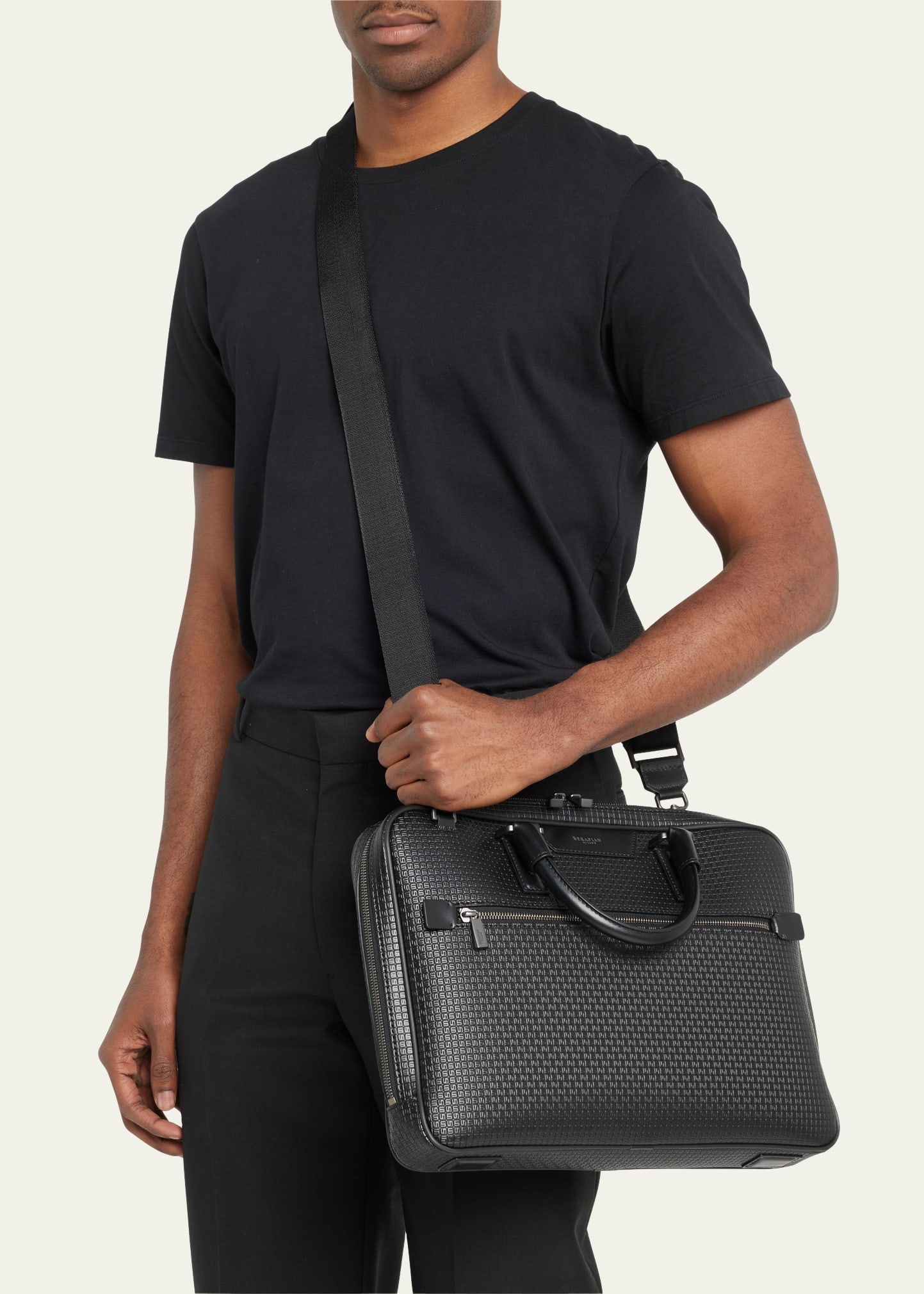Men's Extra Slim Stepan Briefcase - 2