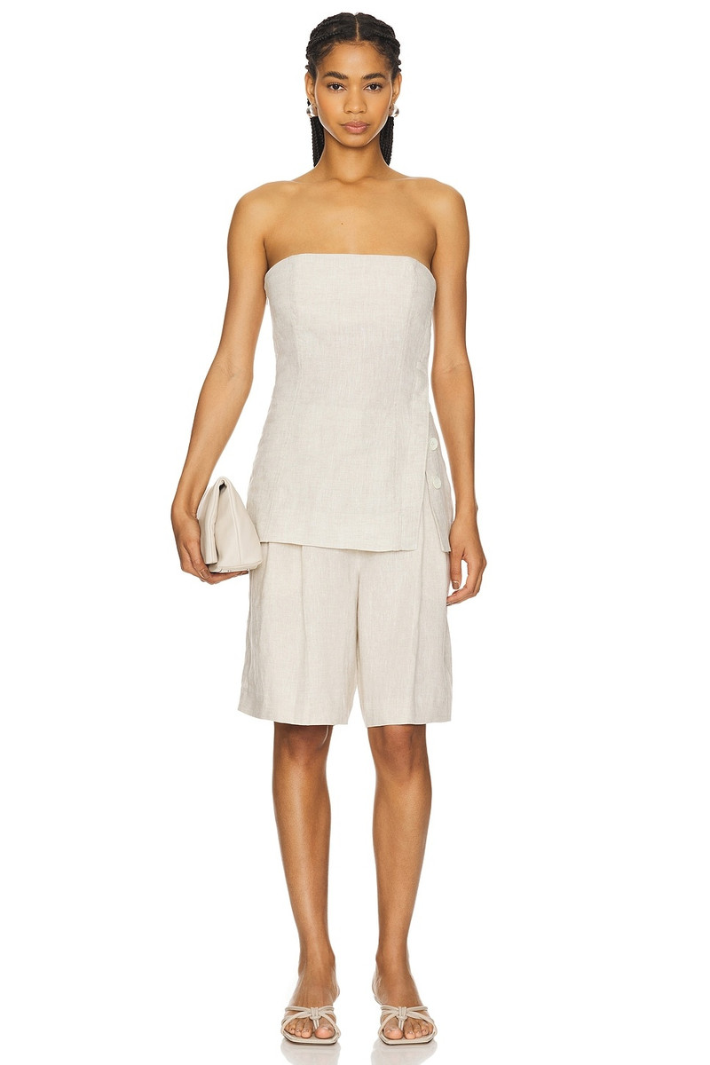 Linen Bermuda Shorts 4