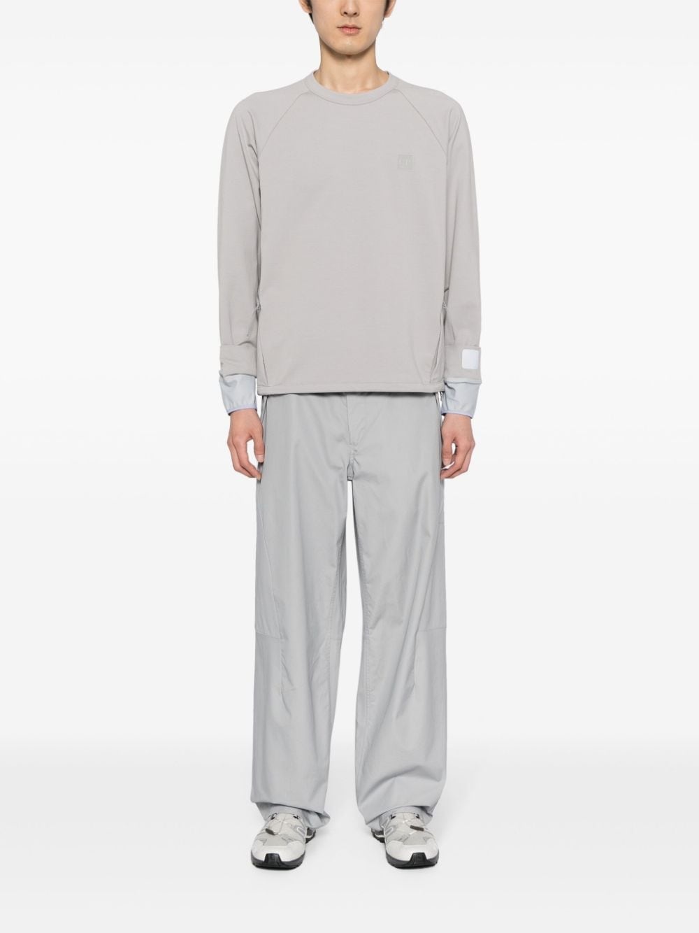 Metropolis Series belted cotton trousers - 2