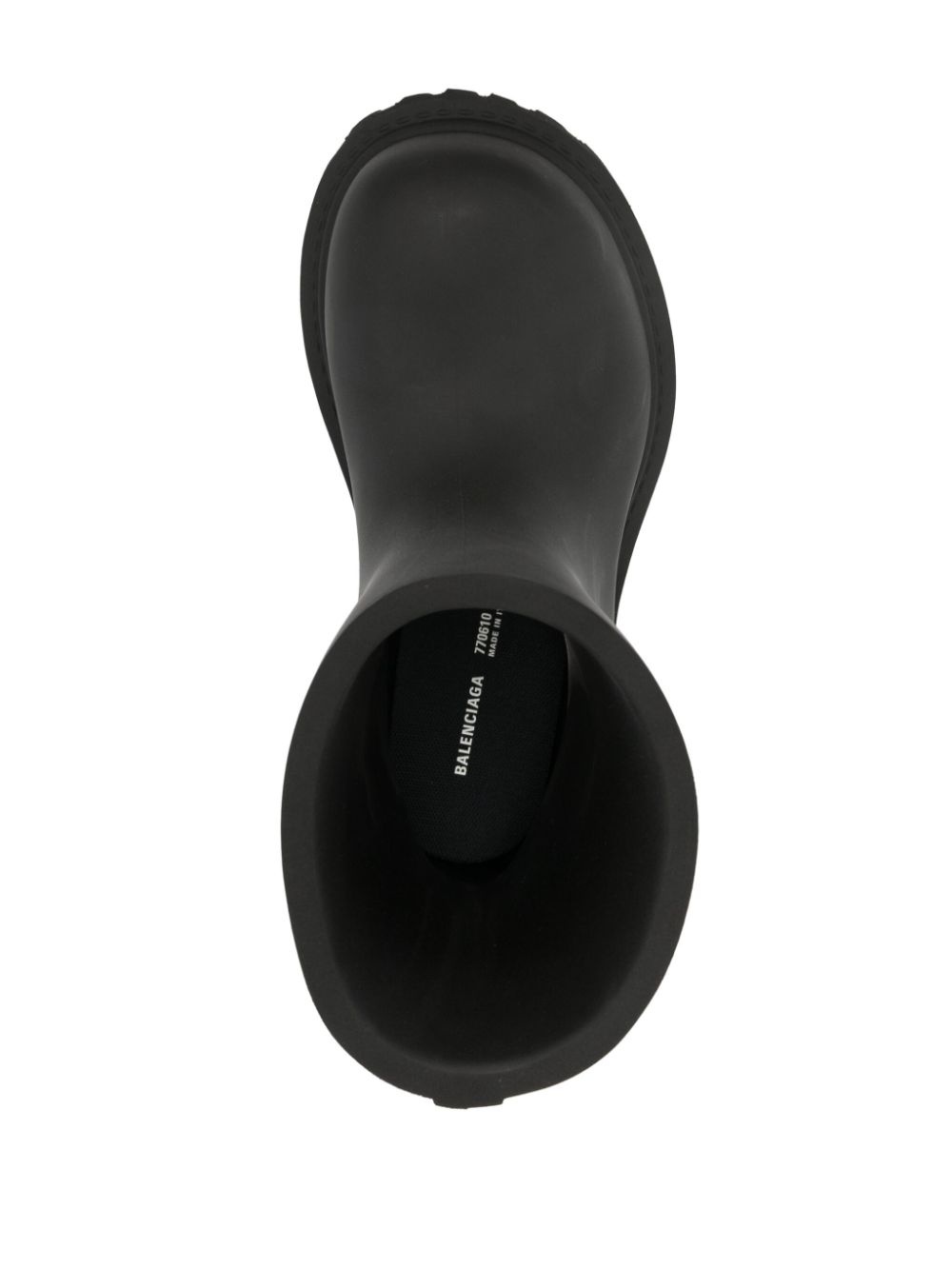 logo-embossed ankle boots - 4