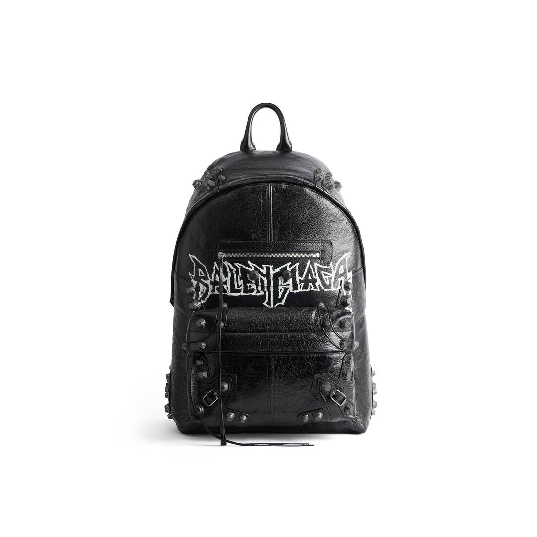 Men's Le Cagole Men Backpack Diy Metal  in Black - 1