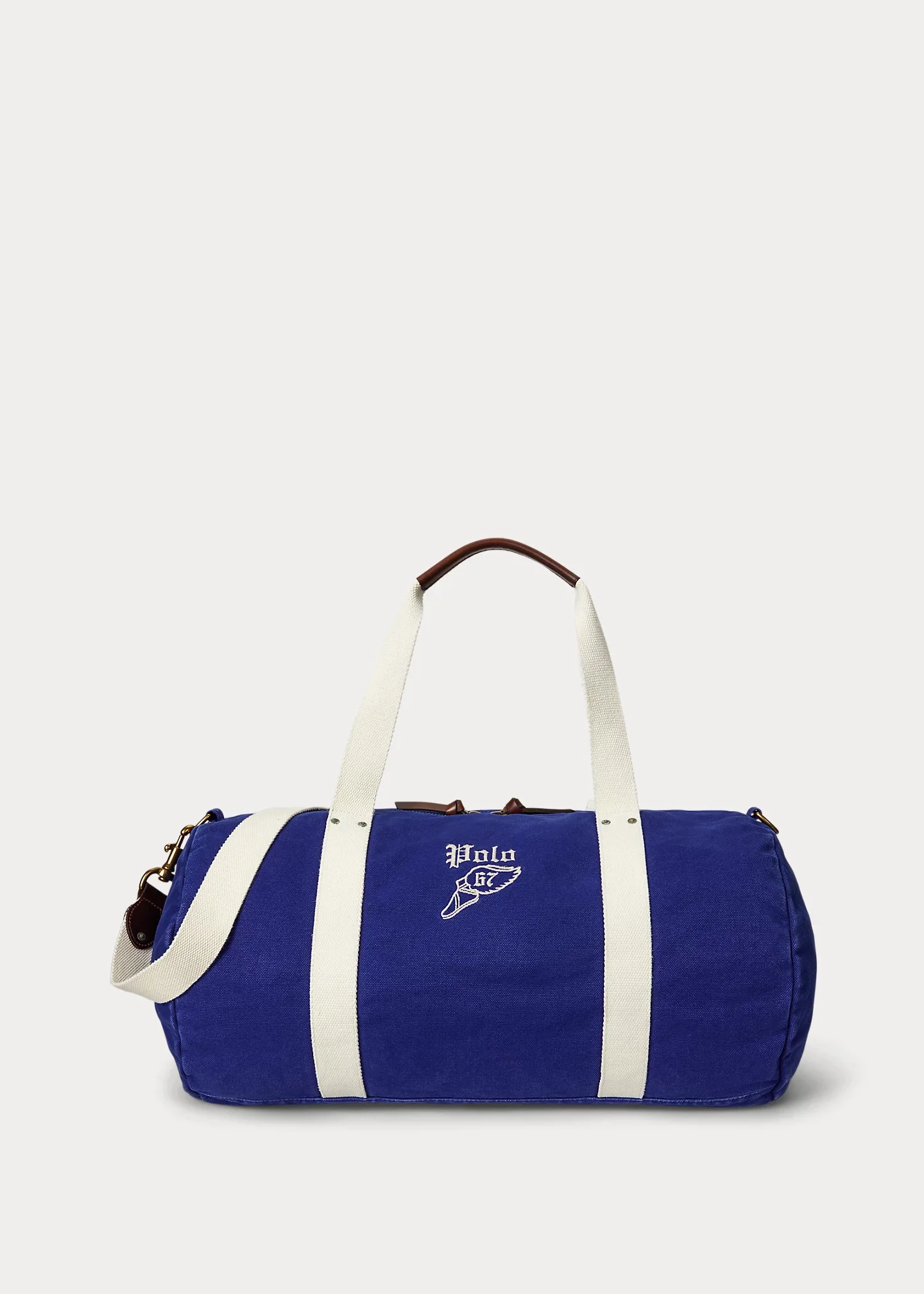Embroidered Canvas Duffel - 1
