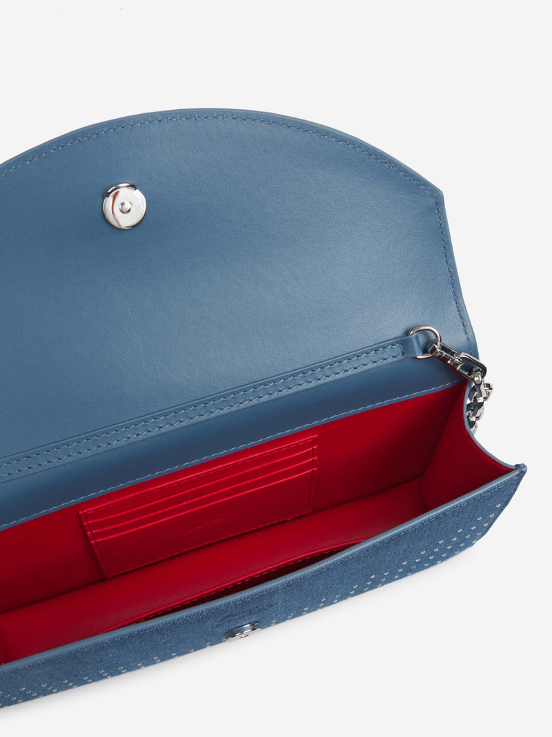 DENIM RHINESTONE CLUTCH 4