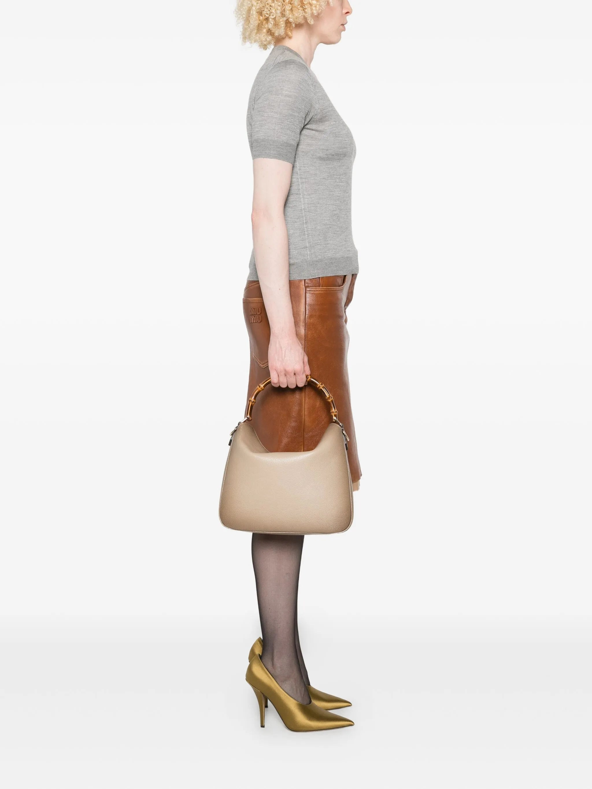 Gucci Medium Diana Bamboo-handle Shoulder Bag - 3