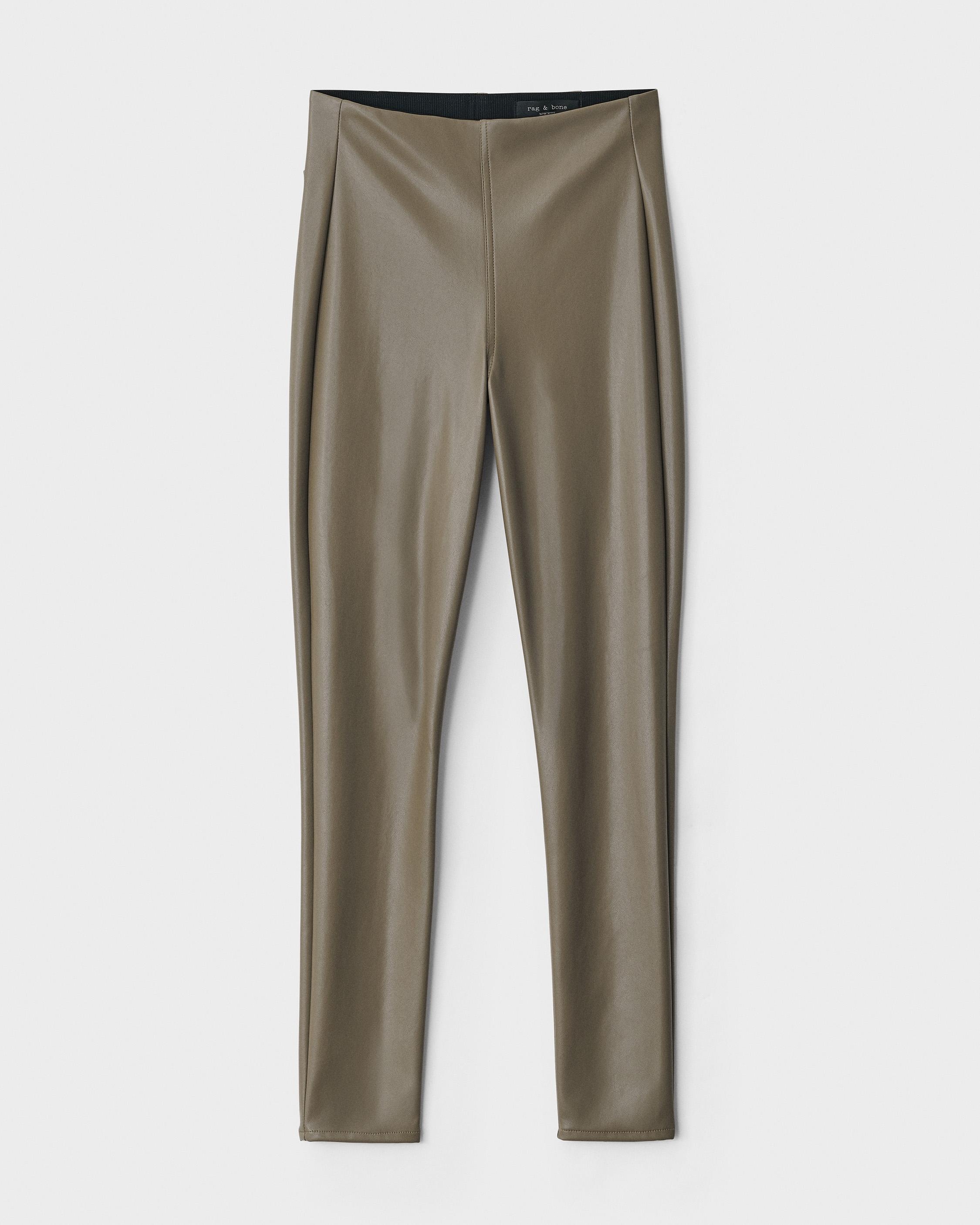 Nina Faux Leather Skinny Pant
Slim Fit Pull On Pant - 1