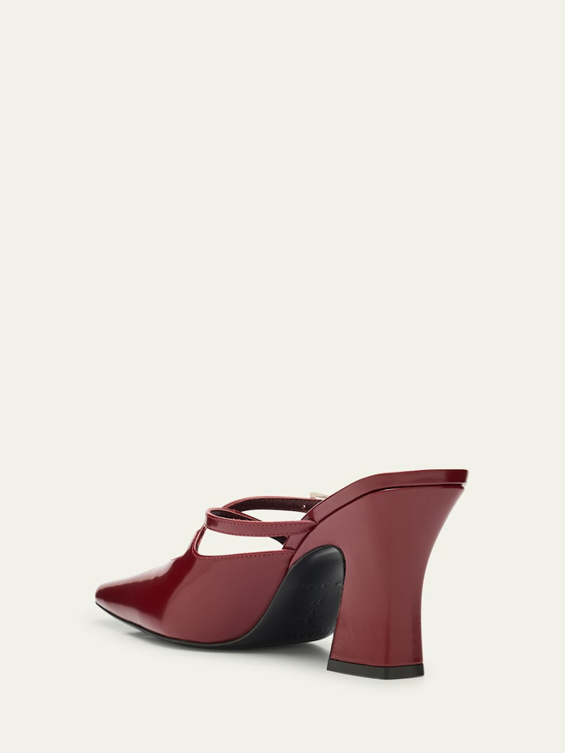 NODALETO Nodstalgia Grace Patent Leather Mule Pumps outlook