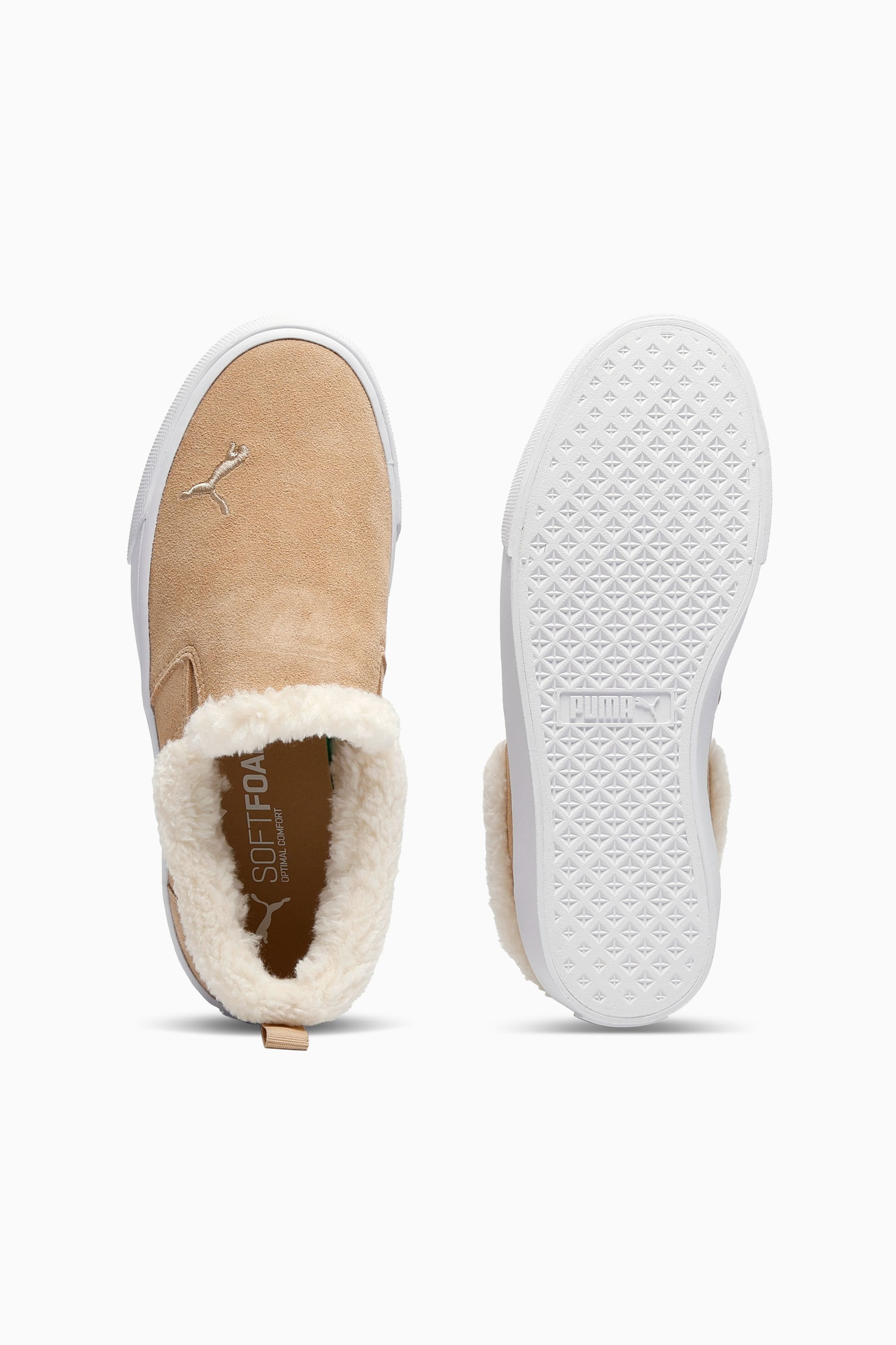 Bari Comfort Sherpa Women's Slip-On Shoes - 4