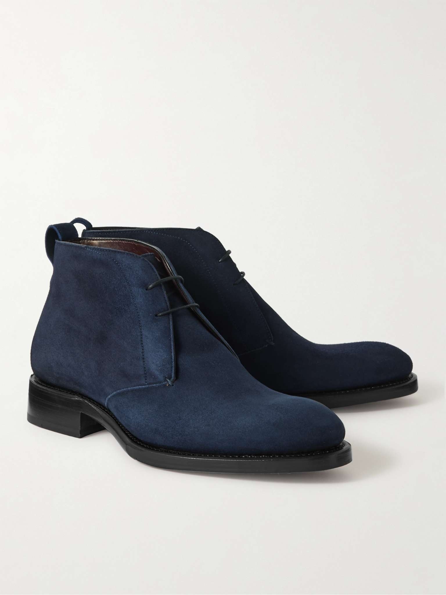 Suede Desert Boots - 4