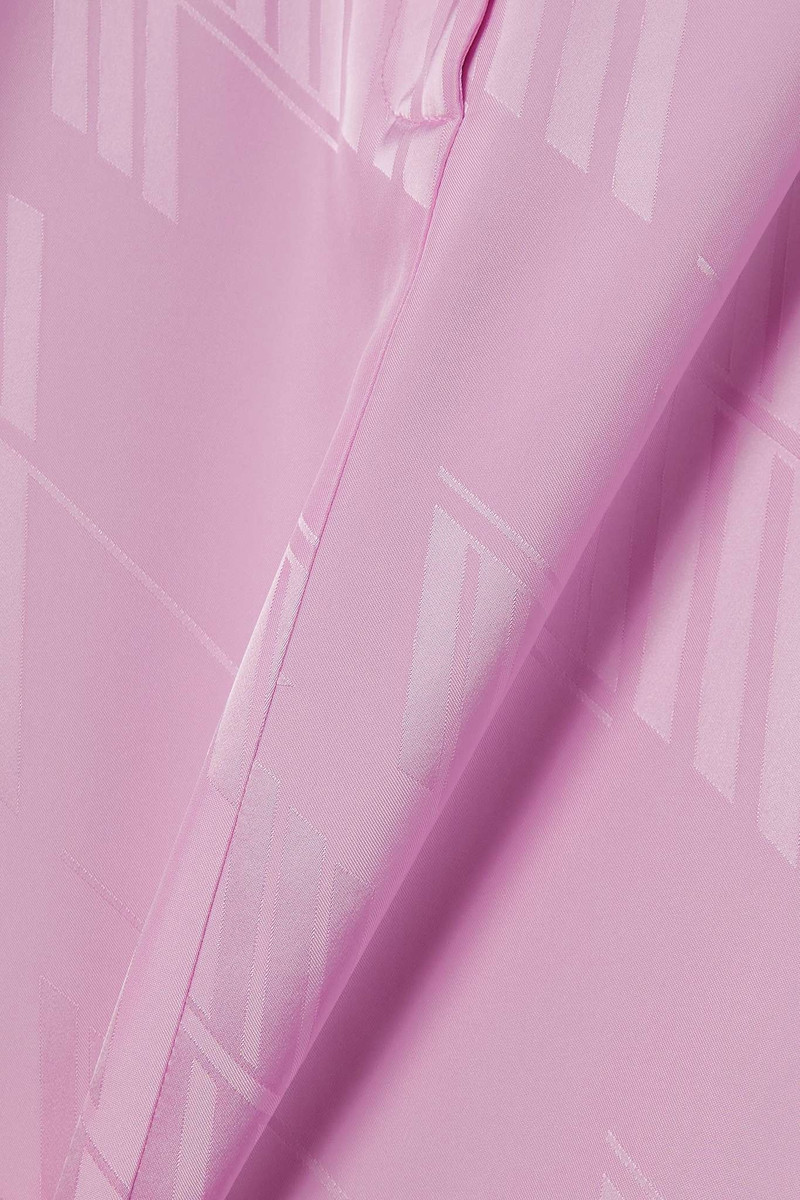 Charla satin-jacquard midi dress 5