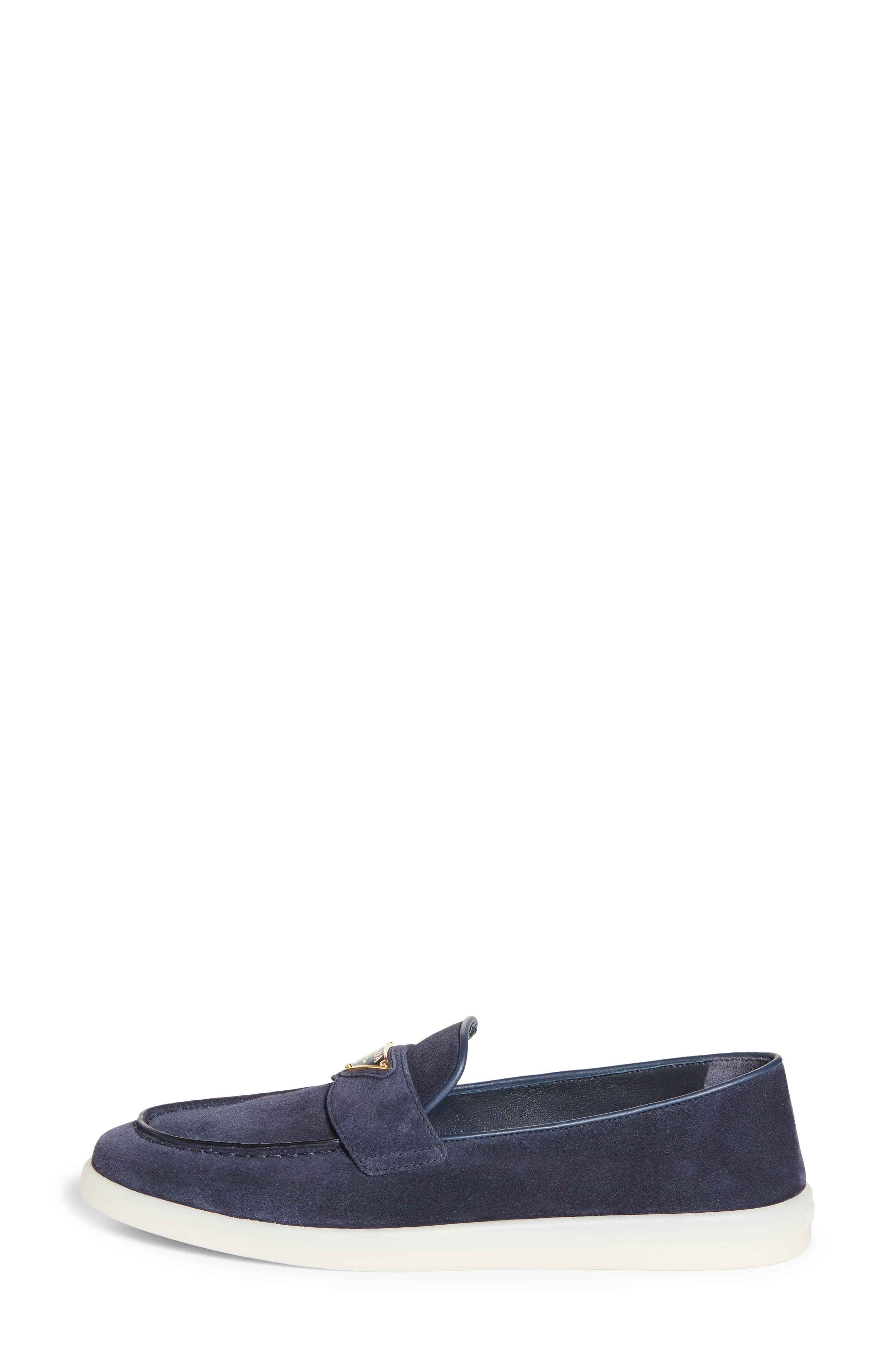 Prada Saint Tropez Loafer in Bleu at Nordstrom - 3