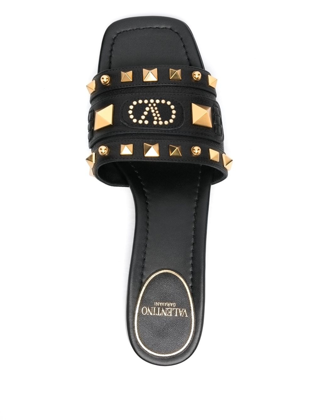 Rockstud sandals - 4