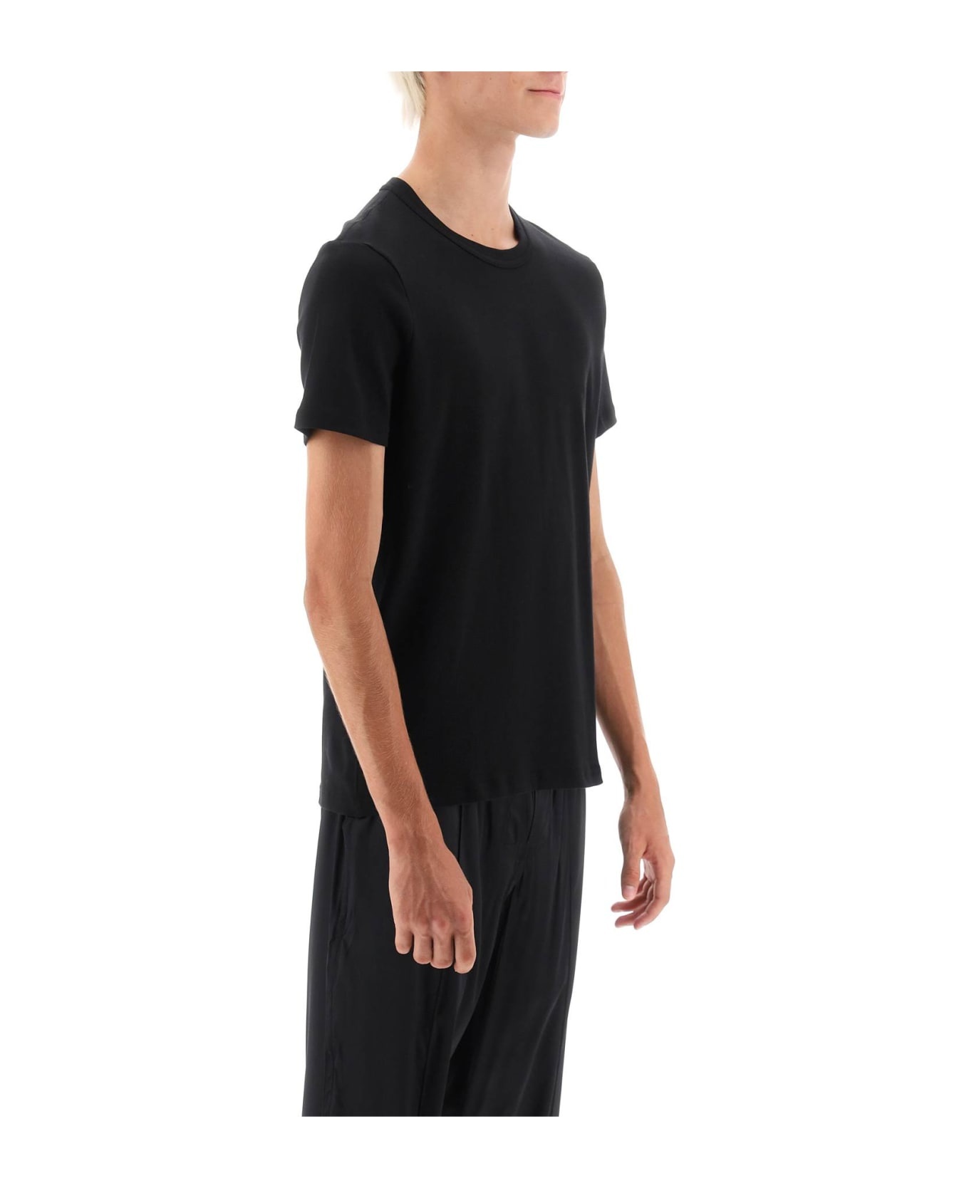 Cotton Crew-neck T-shirt - 2