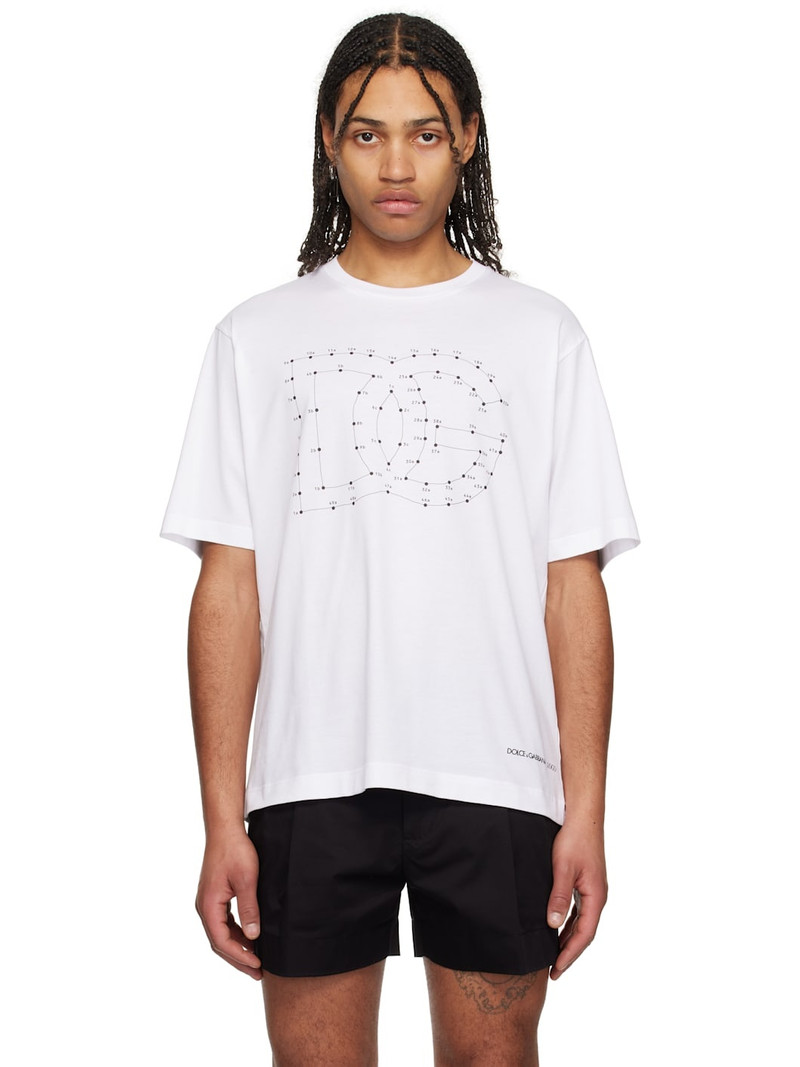 White 'Italian Holiday' T-shirt 1