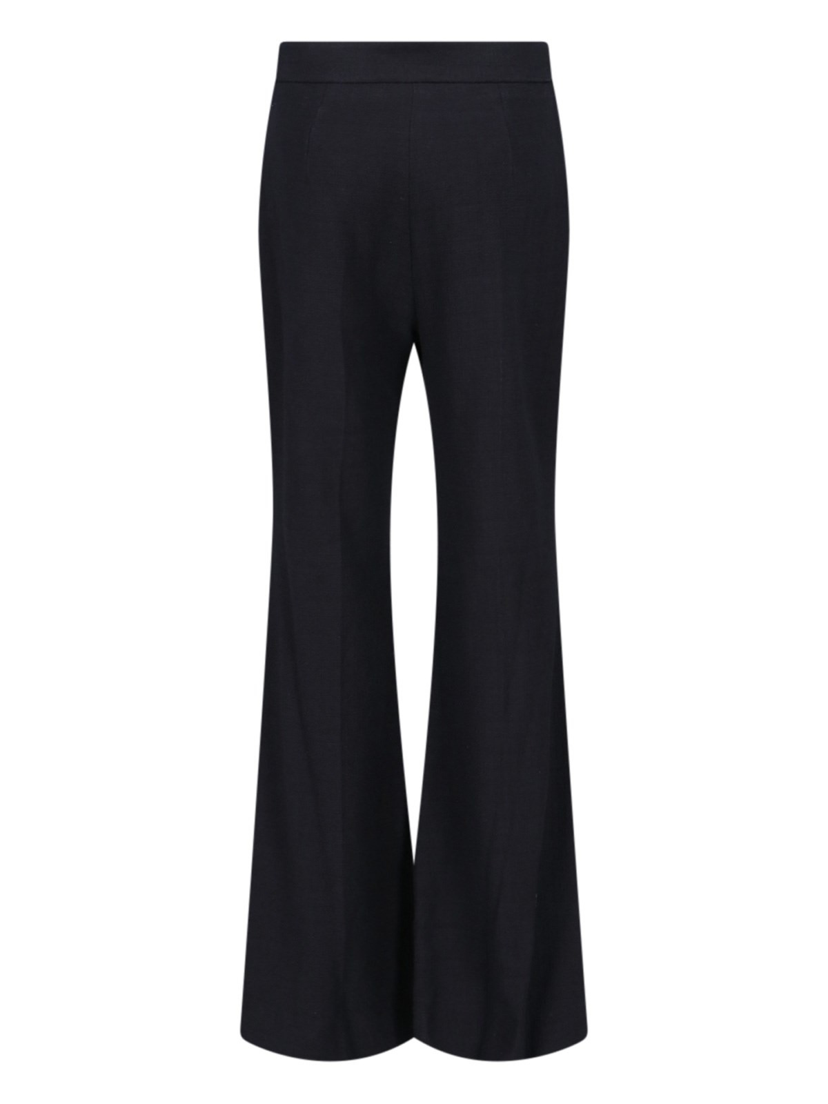 GOLD BUTTON DETAIL PANTS - 2