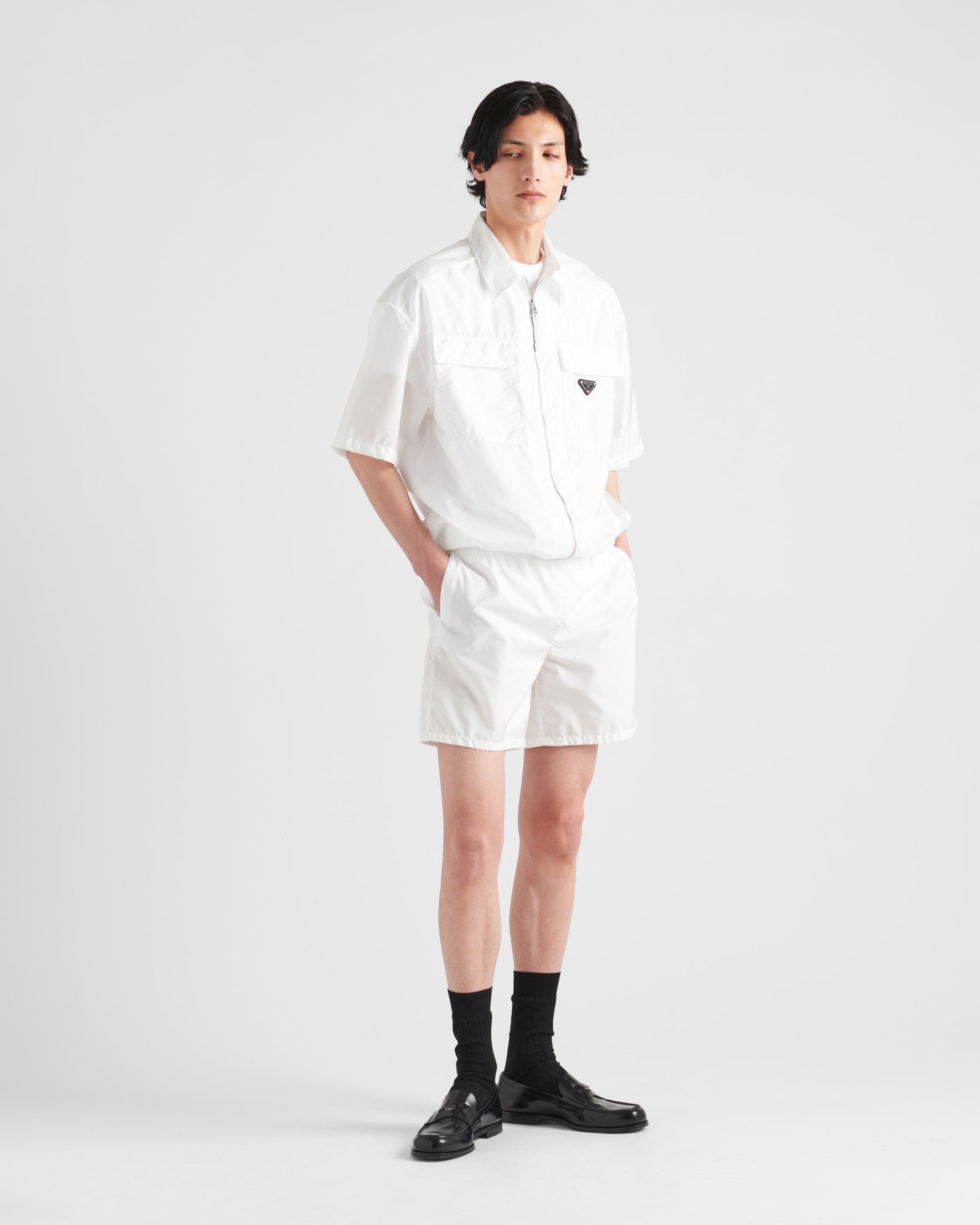 Short-sleeve light Re-Nylon shirt - 2