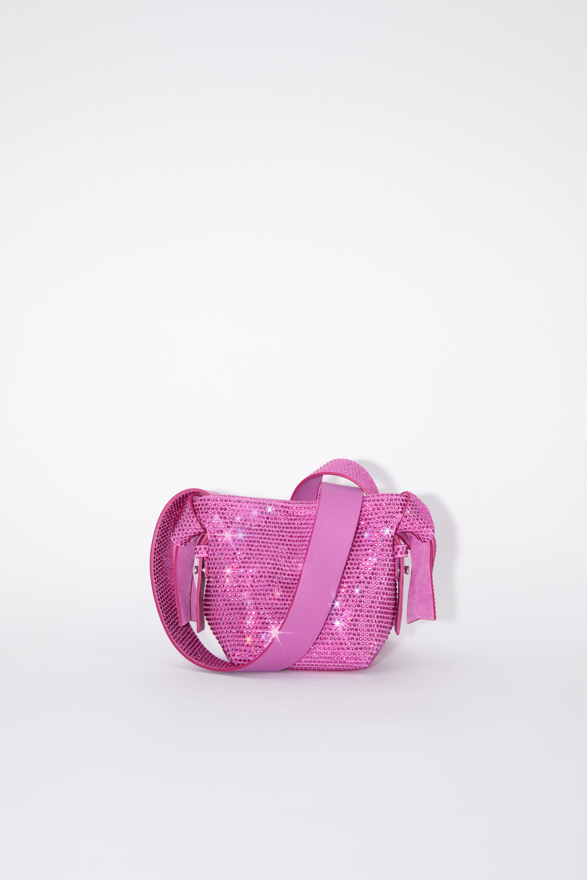 Musubi micro shoulder bag - Fuchsia pink - 1