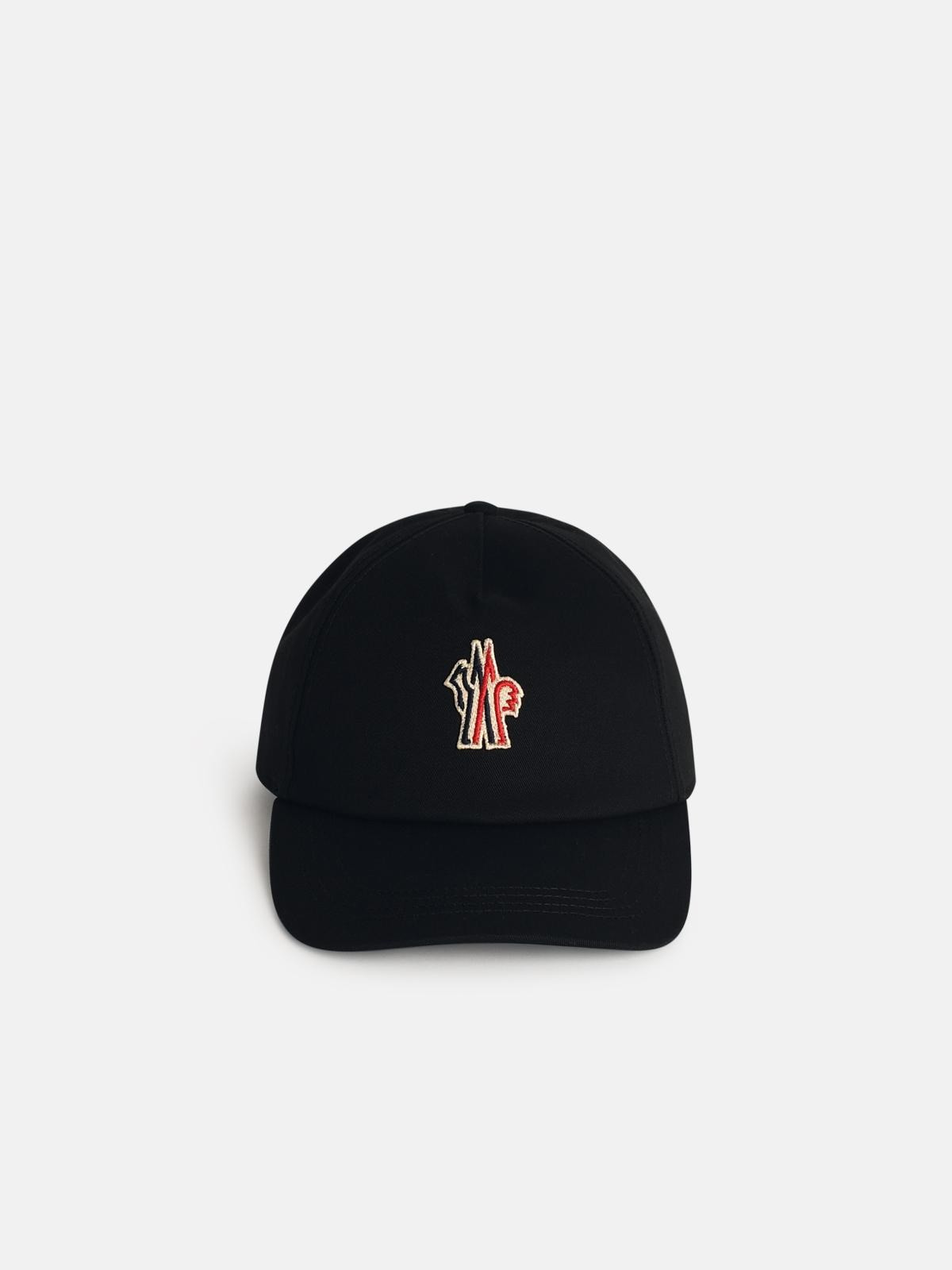 BLACK COTTON CAP - 1