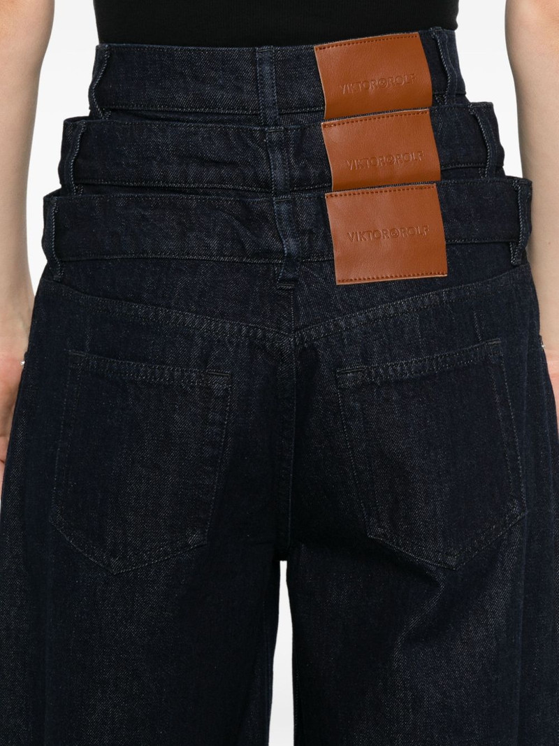 layered triple jeans 5
