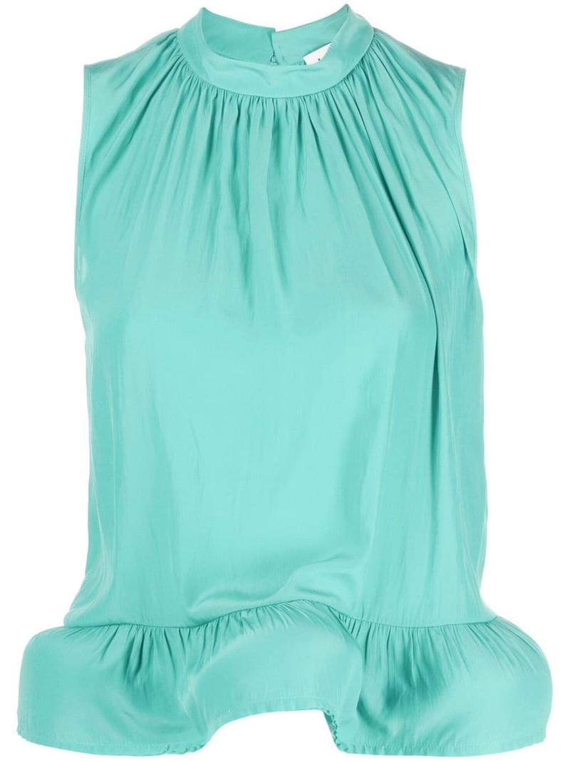ruffle-hem blouse 1