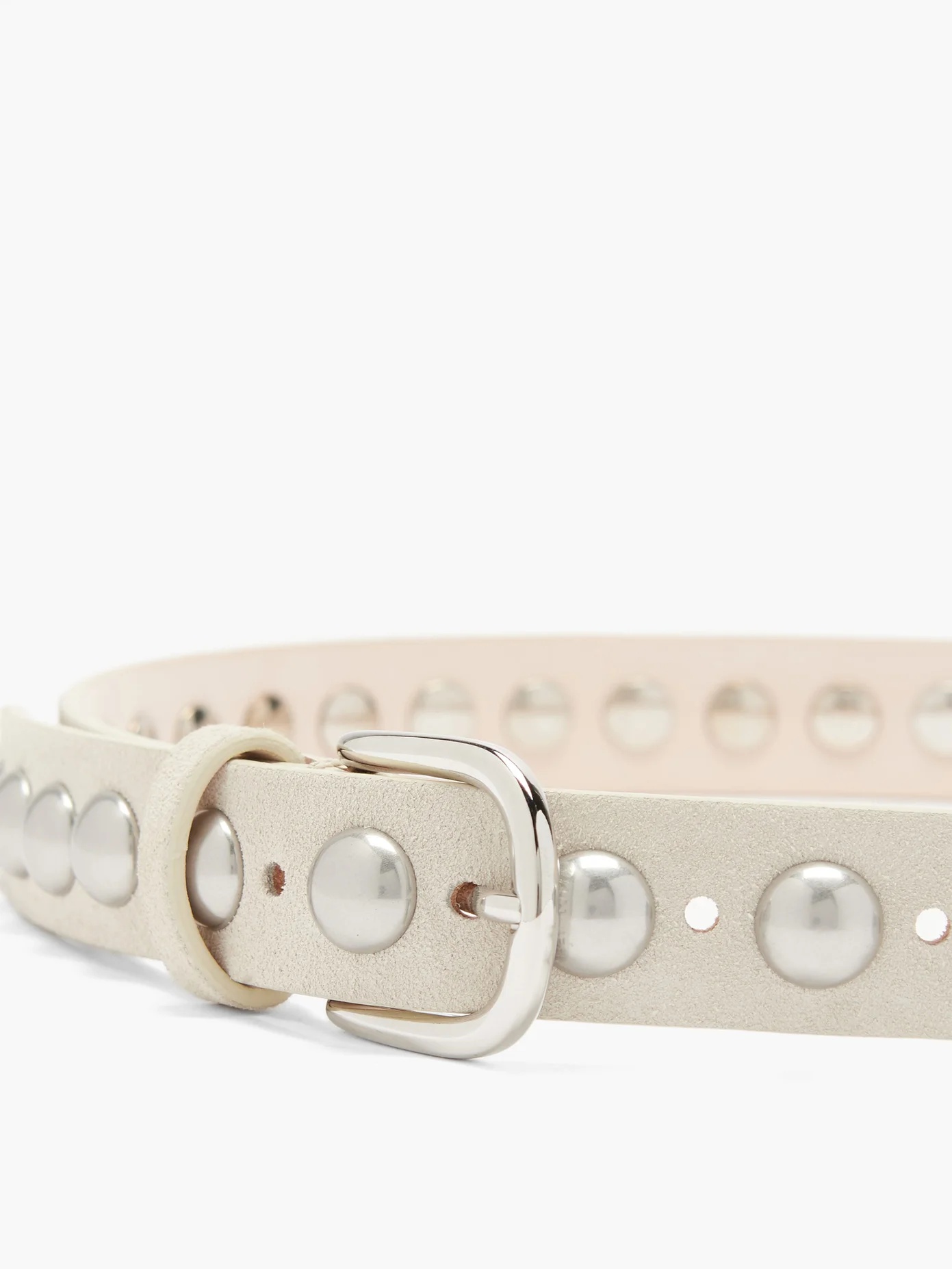 Zap studded leather belt - 3