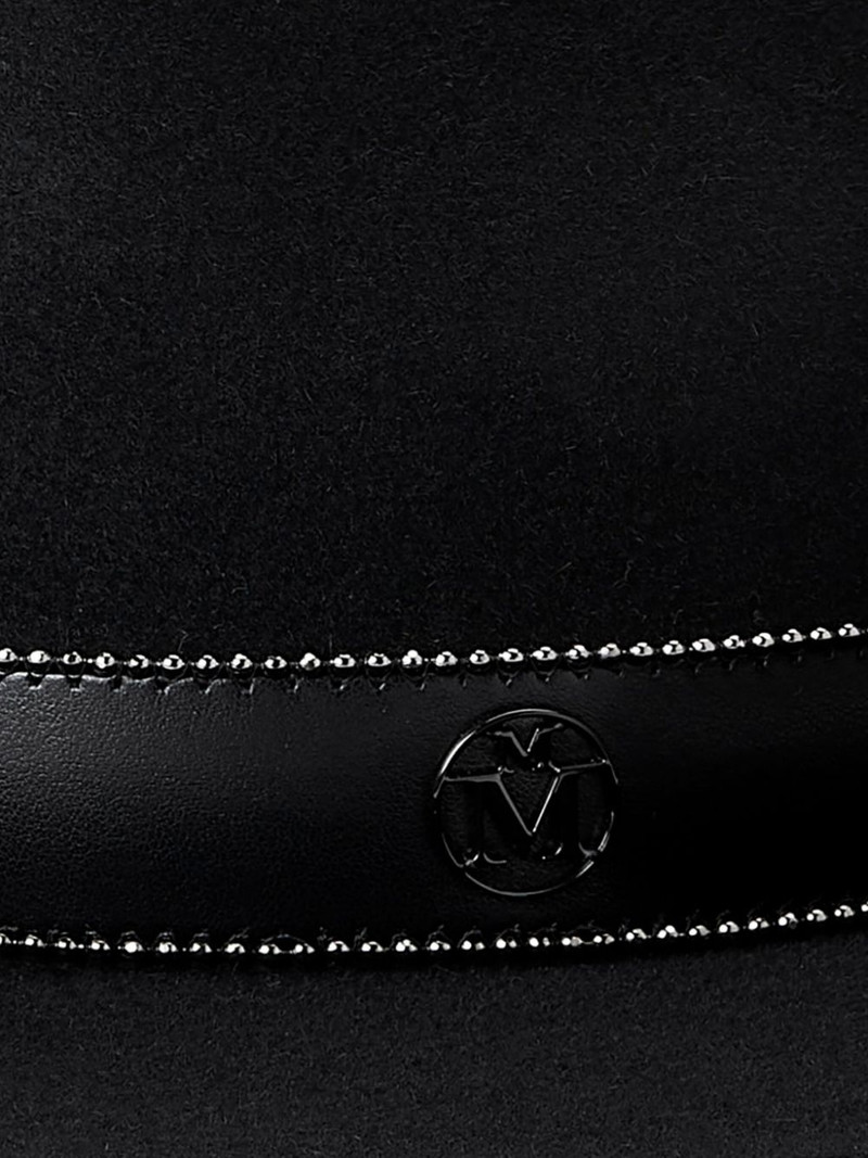 MAISON MICHEL Kyra wool-felt fedora hat outlook