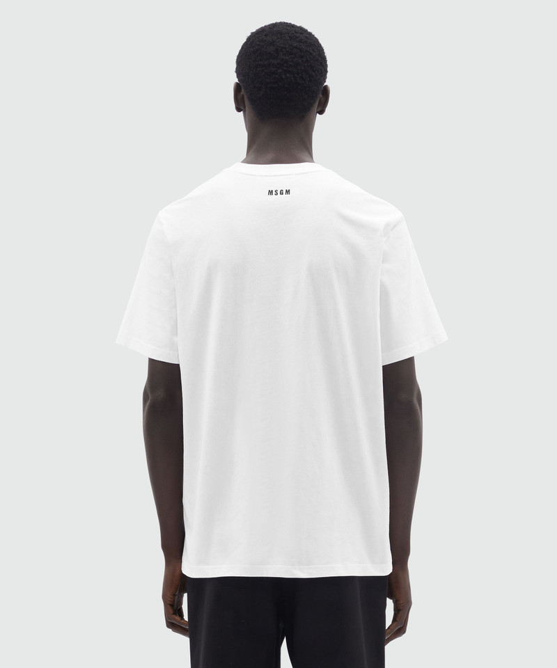 "TheMwave" white jersey T-Shirt 3