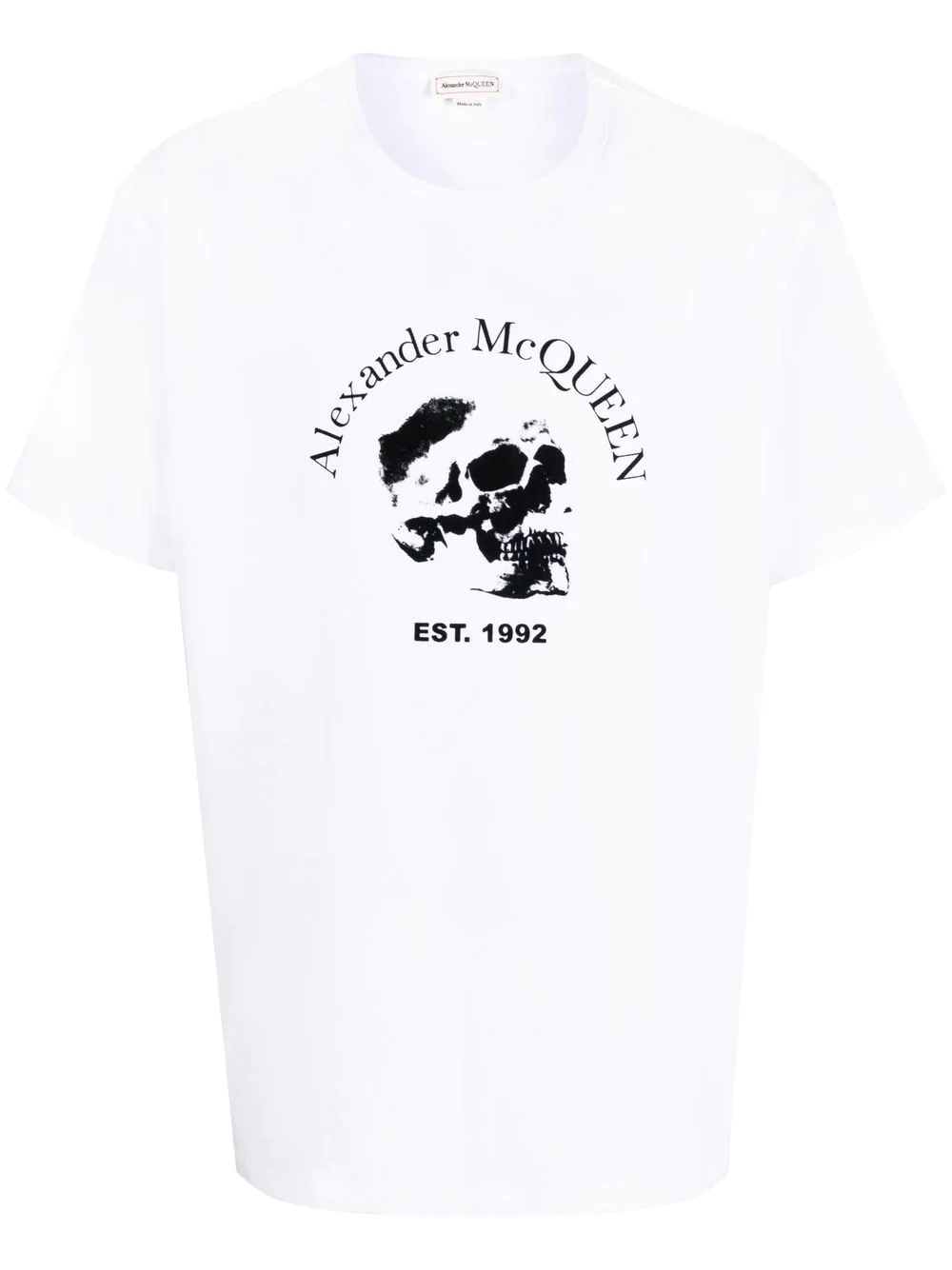 skull logo-print T-shirt - 1