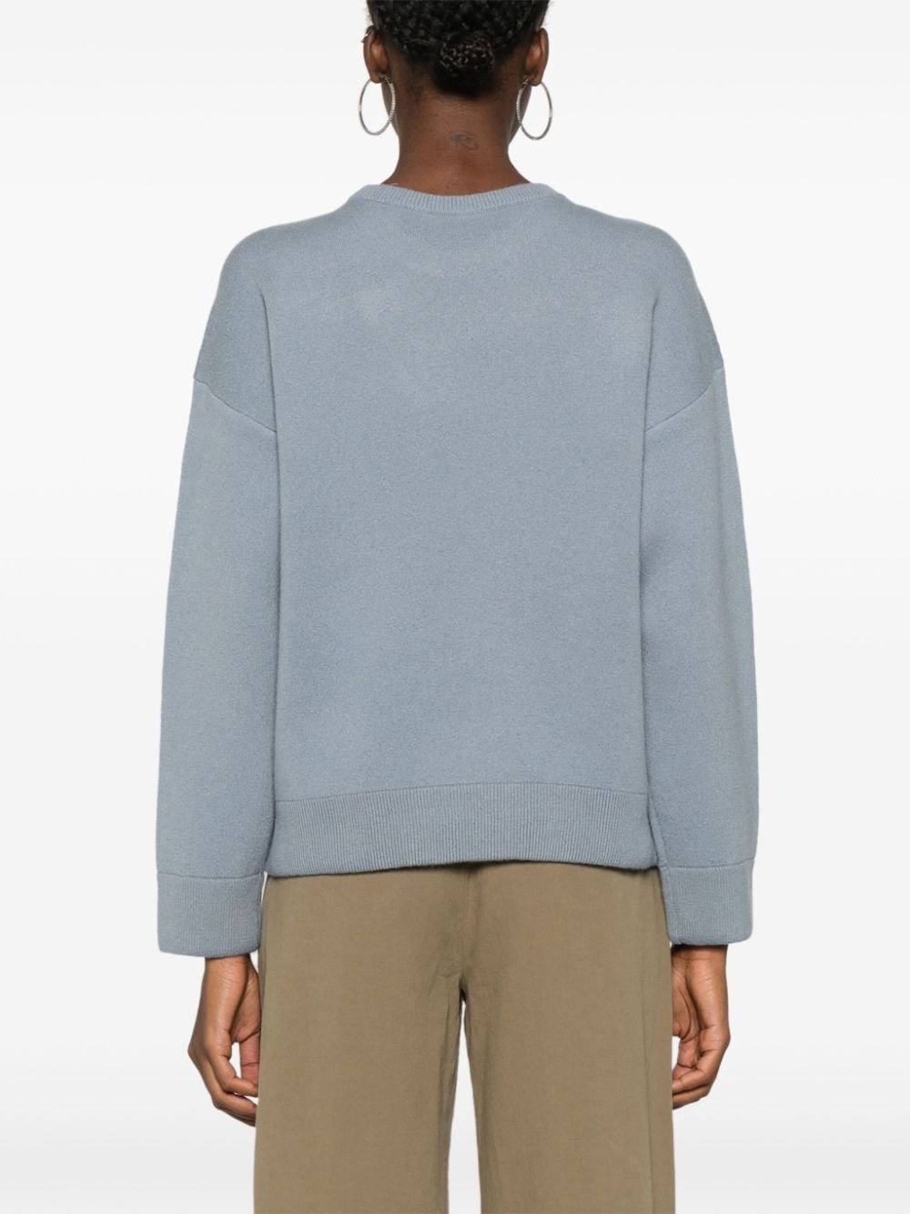 drop-shoulder sweater - 4