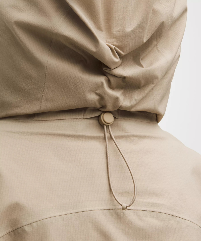 Lightweight Cinch-Waist Rain Coat 9
