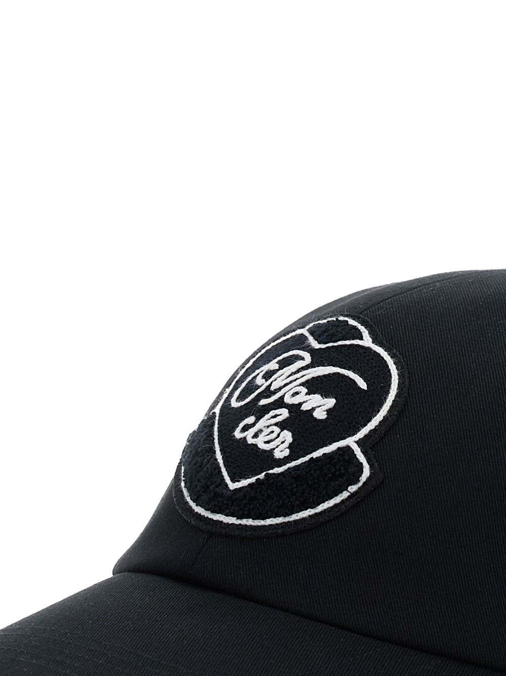 heart-patch baseball cap - 3