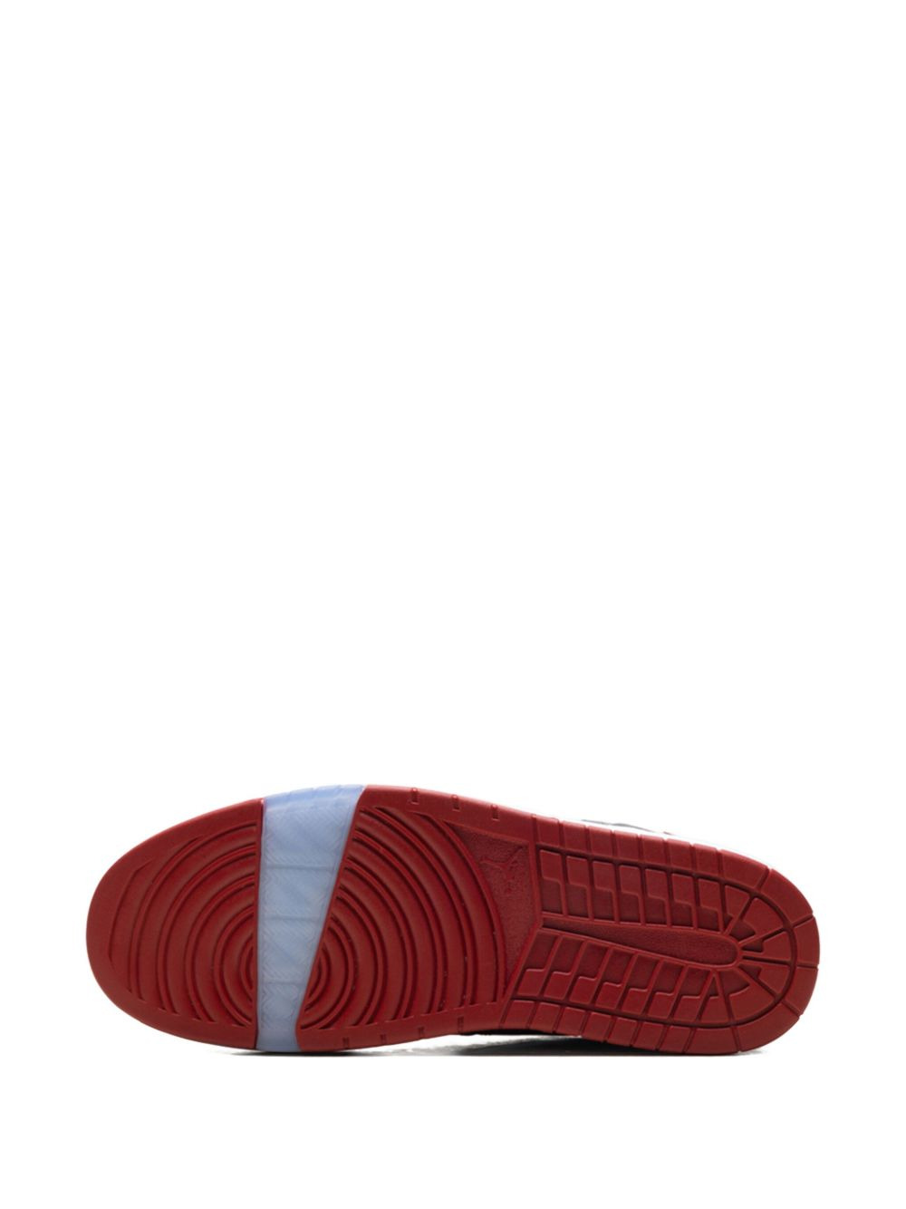 embossed retro sneakers - 5