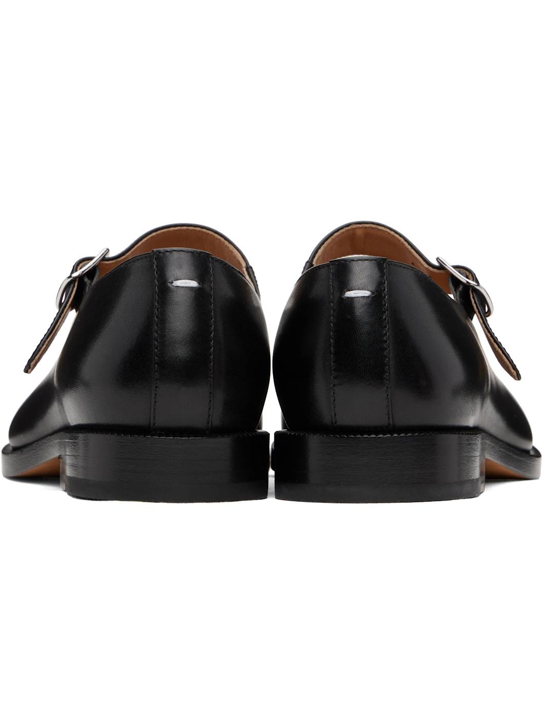 Black Tabi Mary Jane Loafers - 2