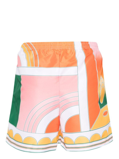 CASABLANCA abstract-print swim shorts outlook