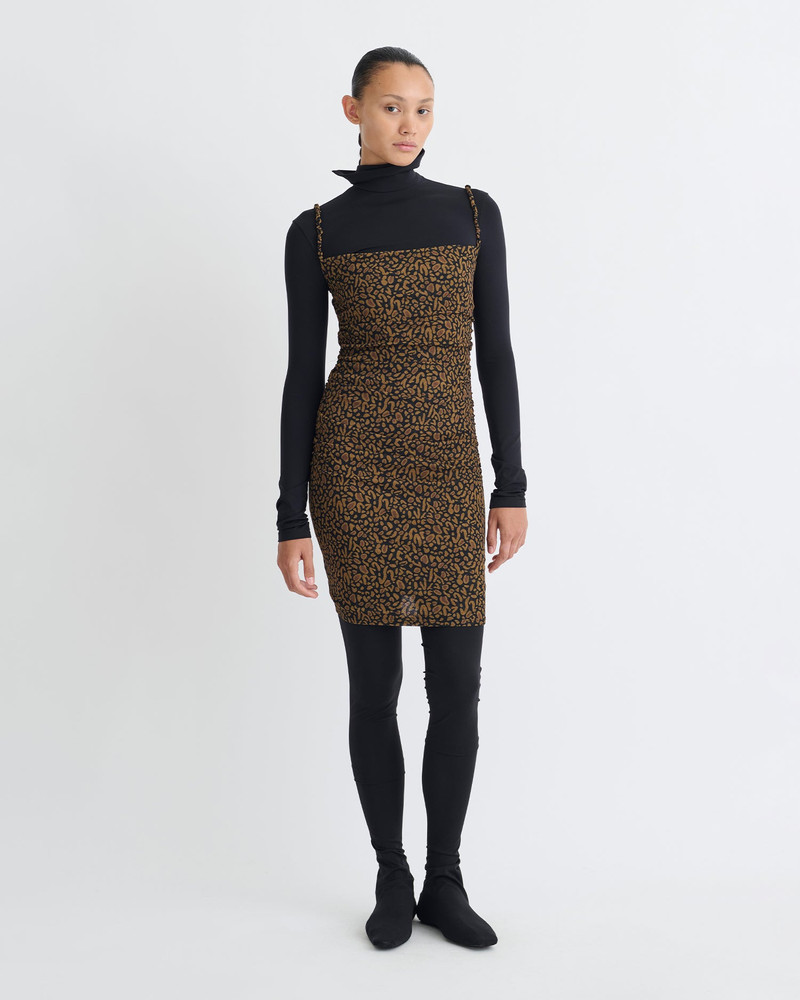 Nanushka Printed Mesh-Jersey Dress outlook