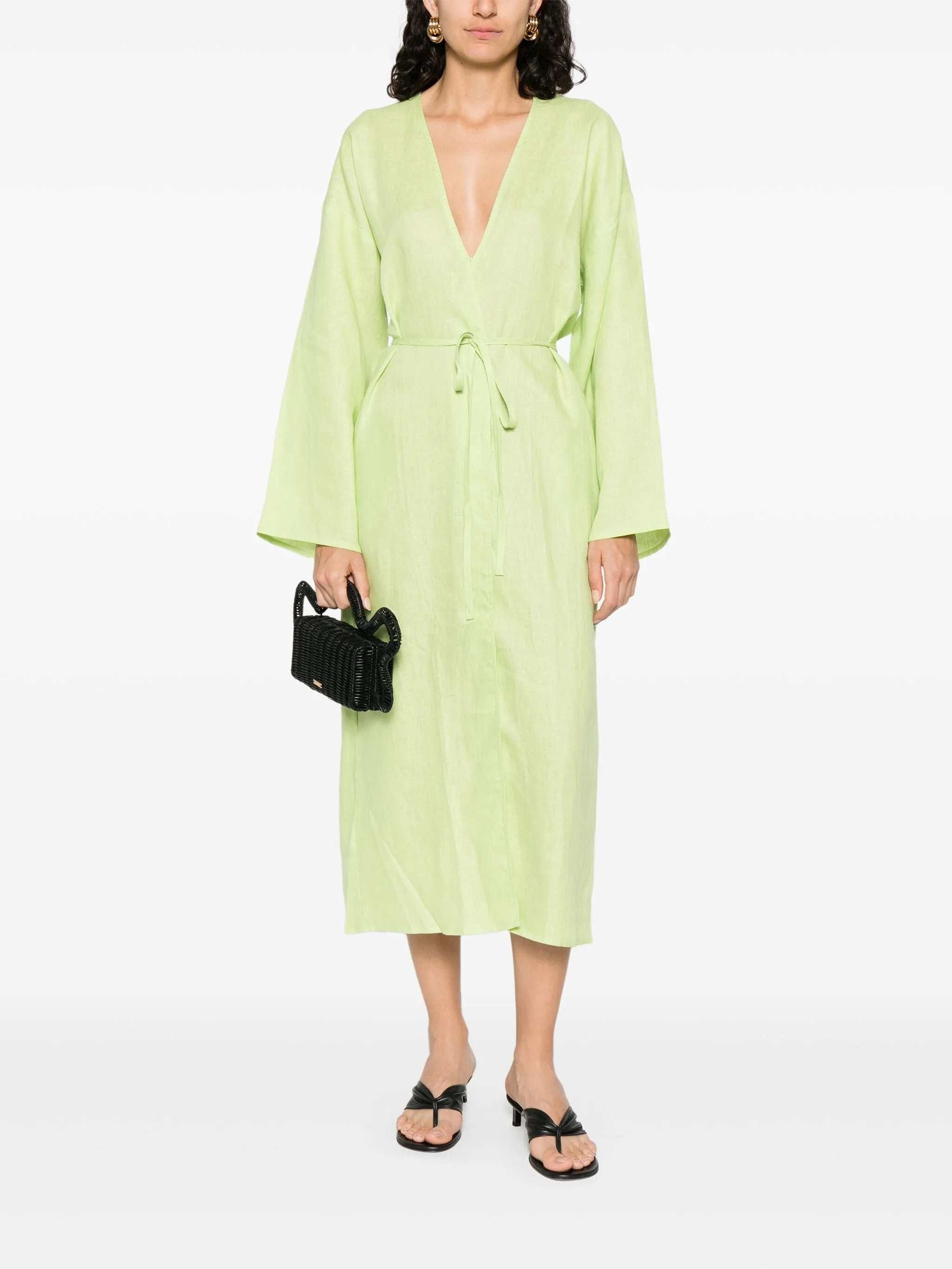 linen coat - 2