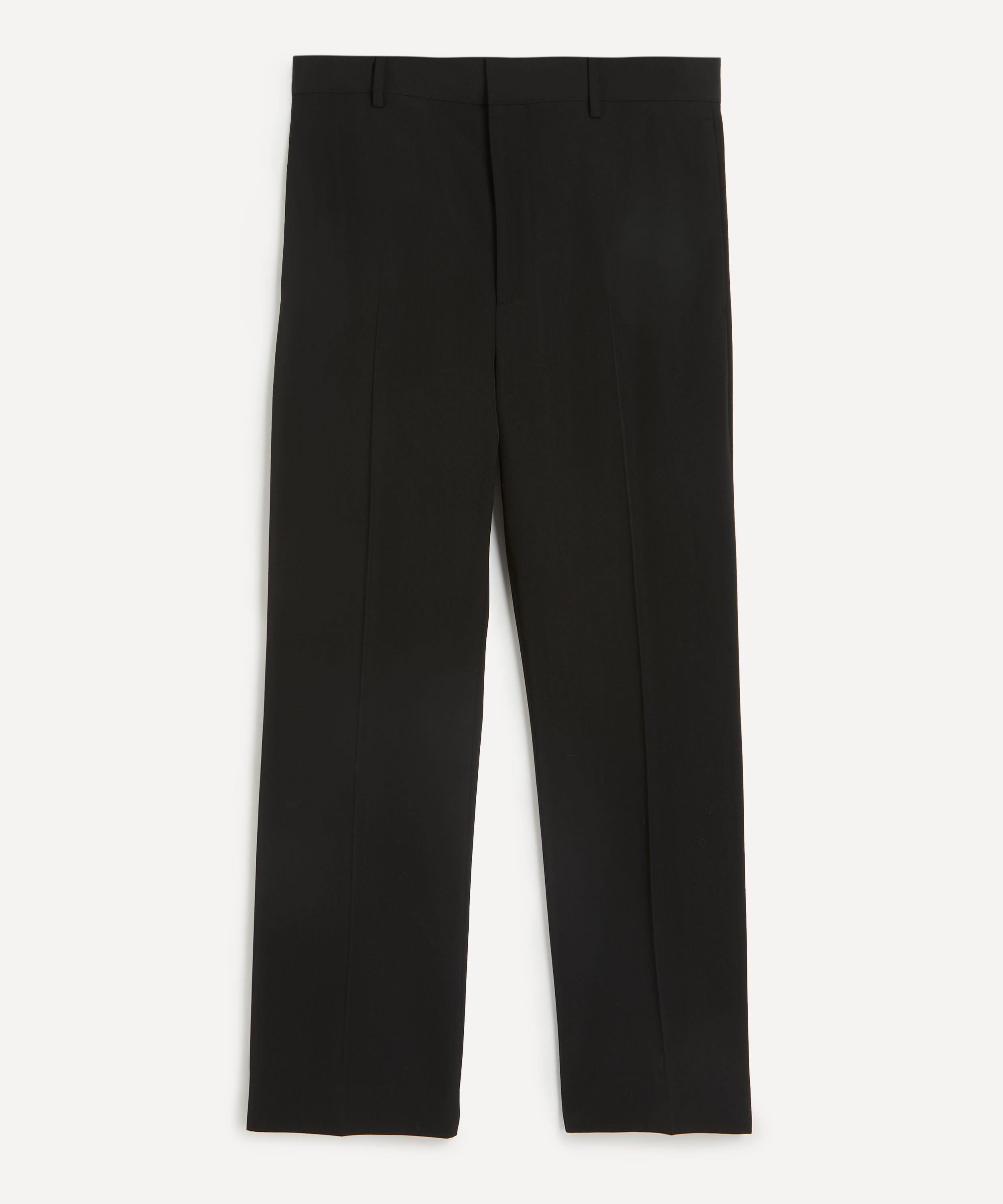 Tailored Wool-Blend Trousers - 1