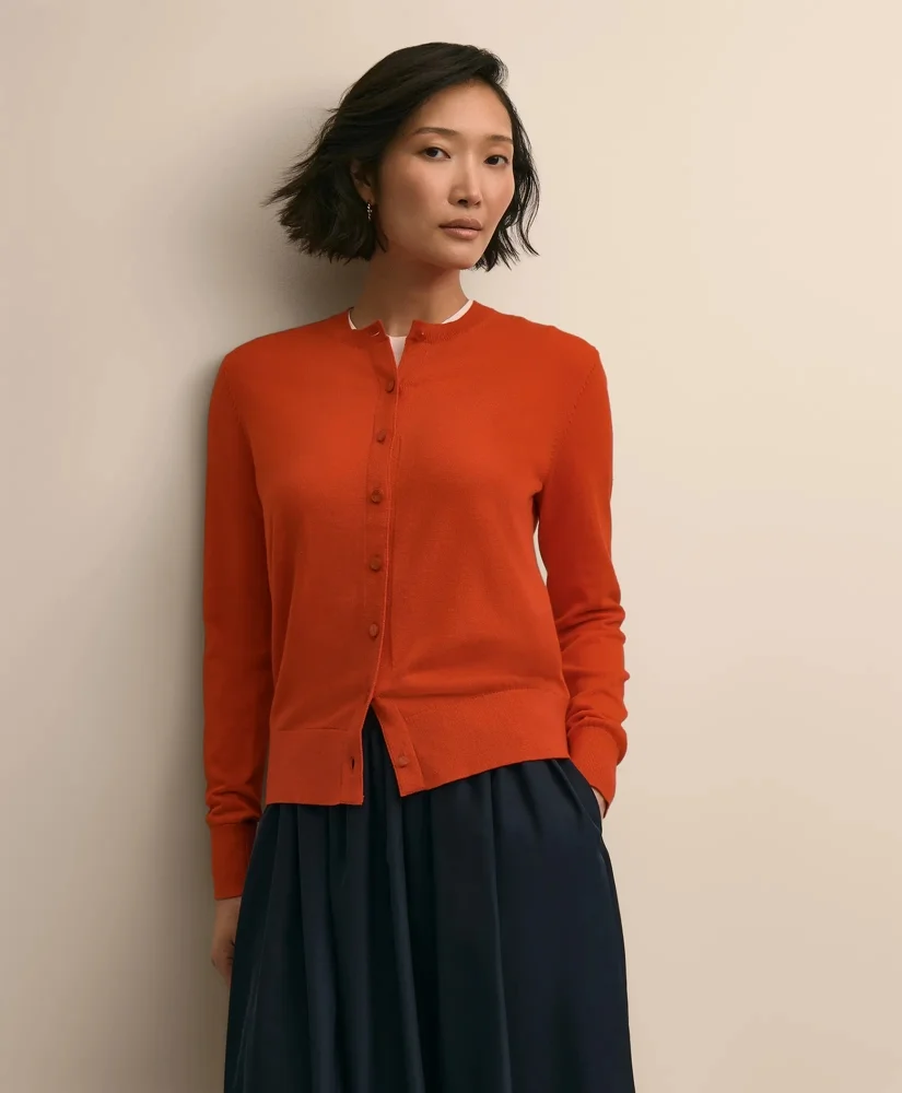 Supima® Cotton Cardigan - 1