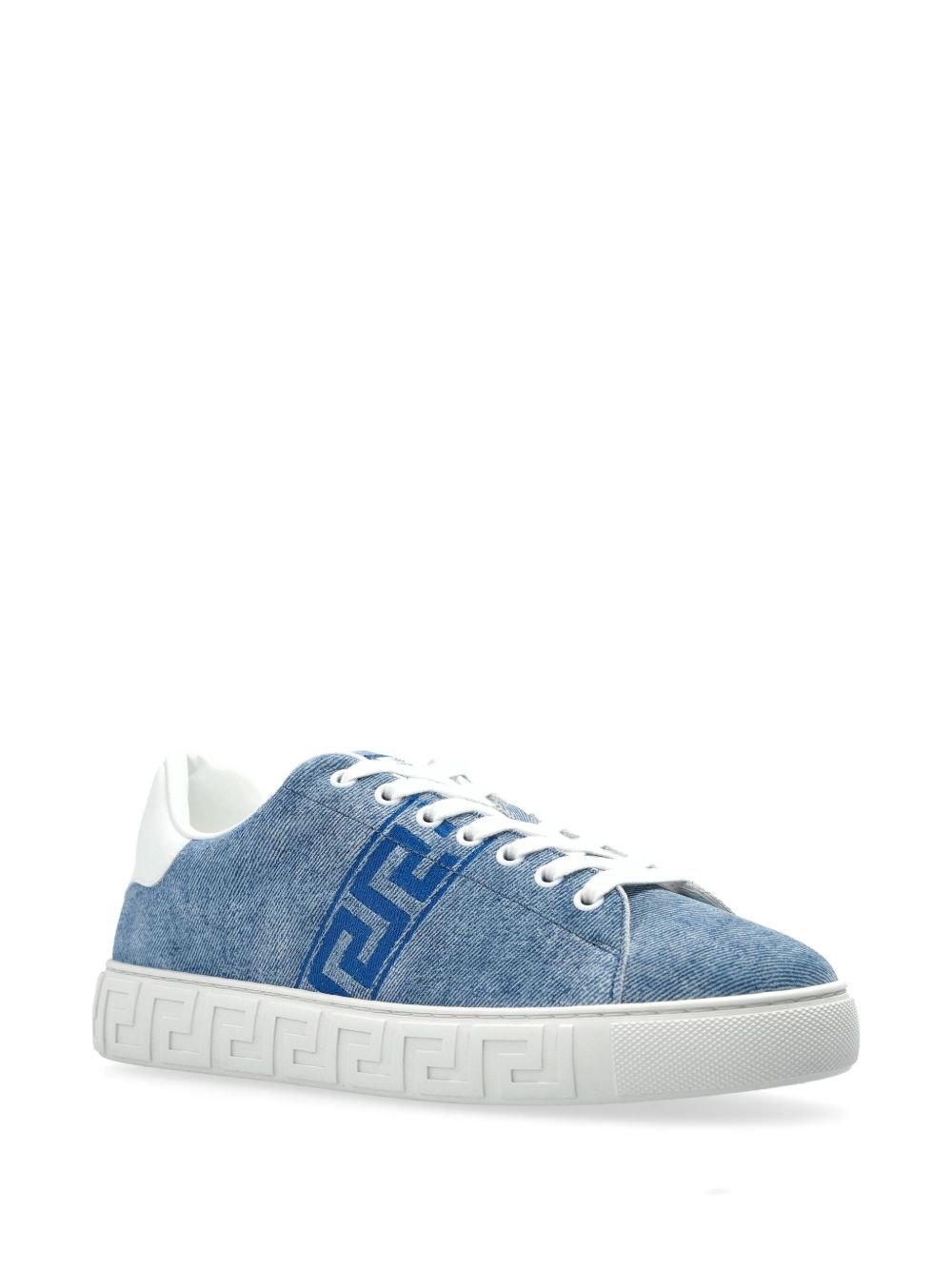 Greca-detail sneakers - 2