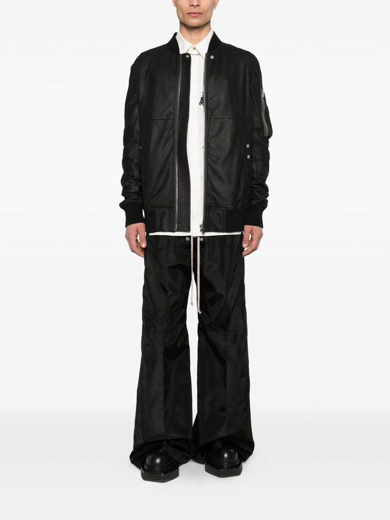 Rick Owens Classic Flight button bomber jacket outlook