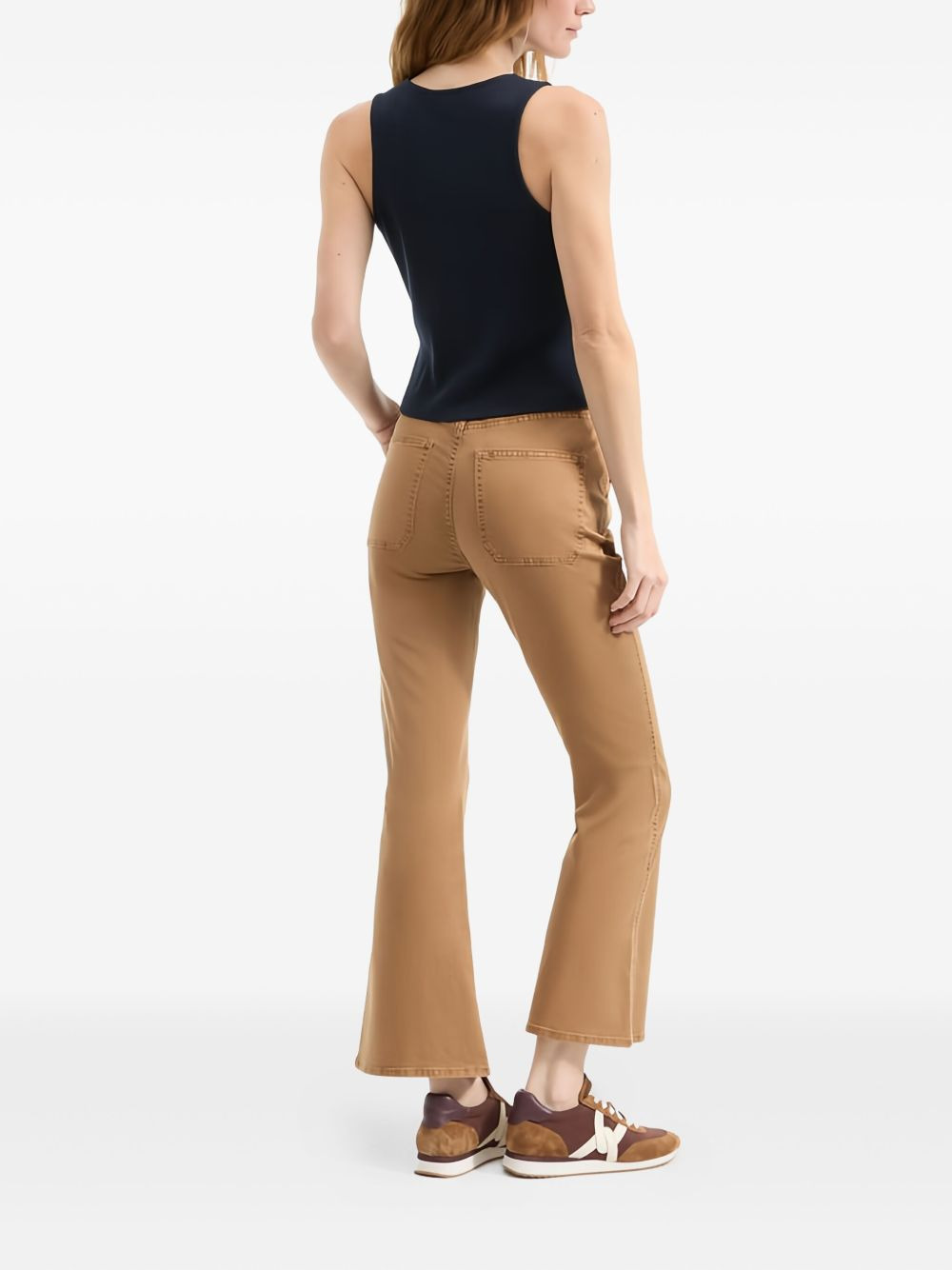 high-rise flare jeans - 4