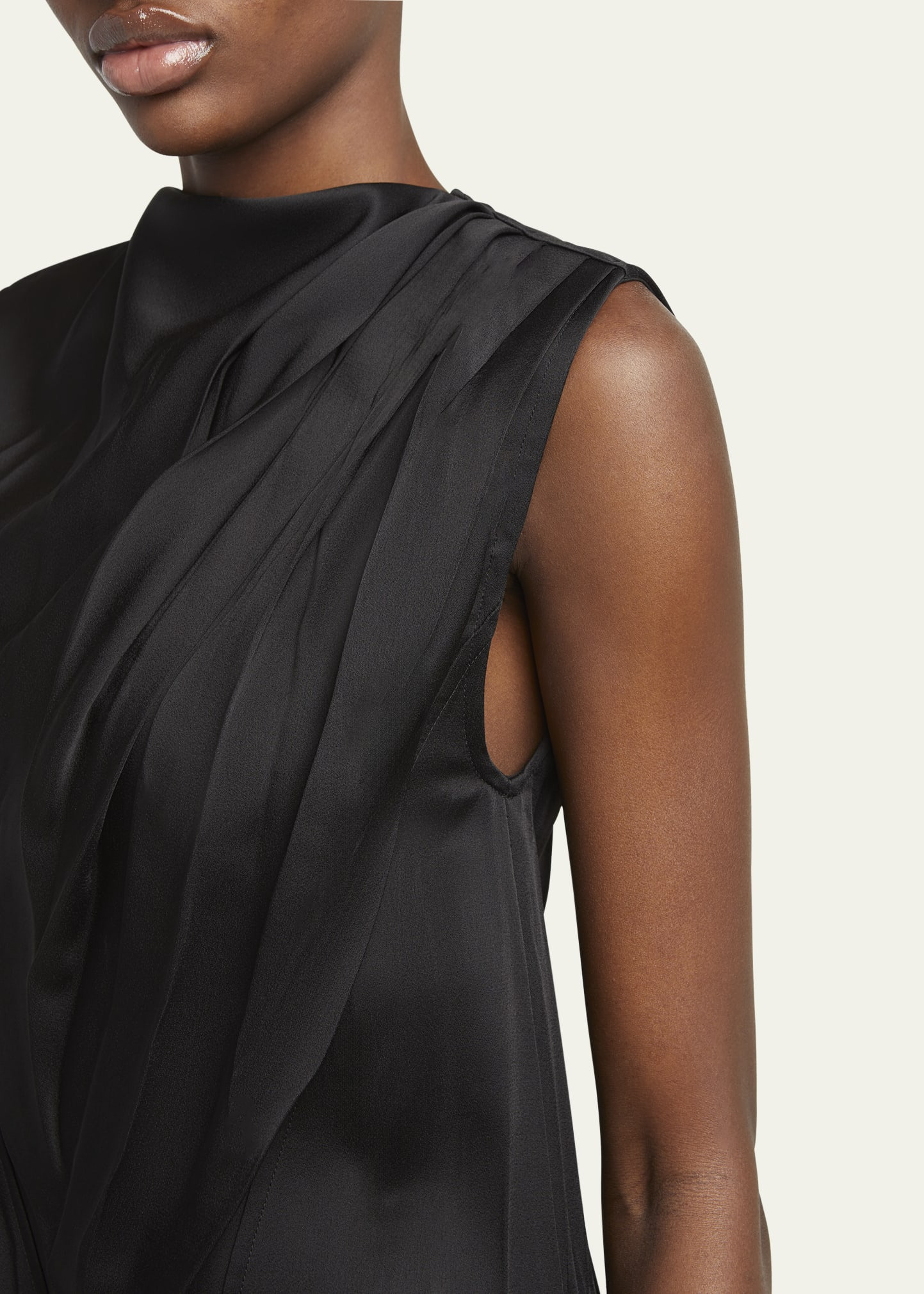 Column Spiral Cut Dress - 5