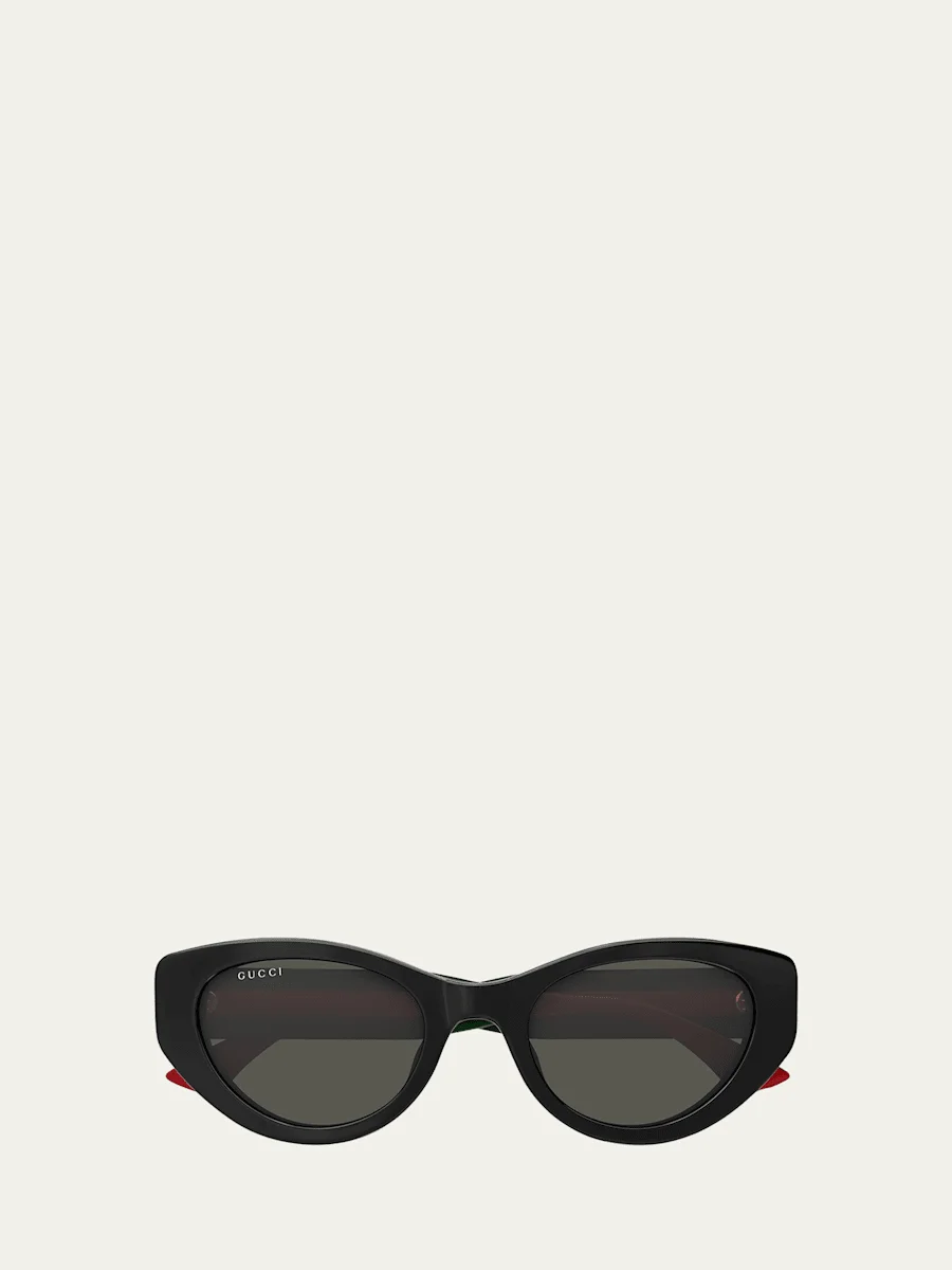 Cat-Eye Recycled Acetate Sunglasses - 1