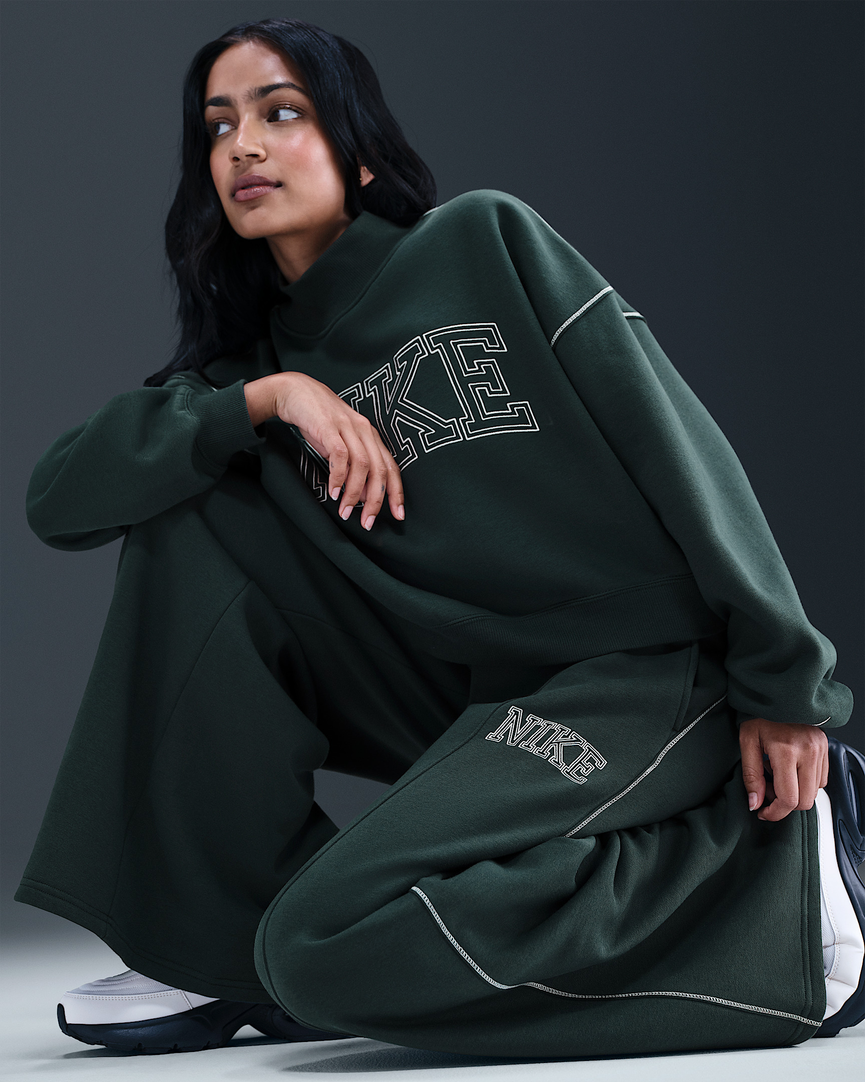 Nike Sportswear Phoenix Fleece Women's Wide-Leg Sweatpants - 5